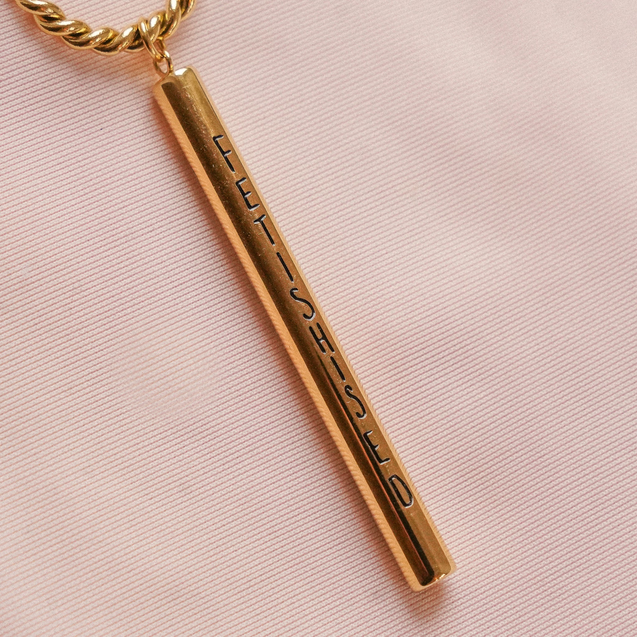 "Objectified" Trio Charm Necklace