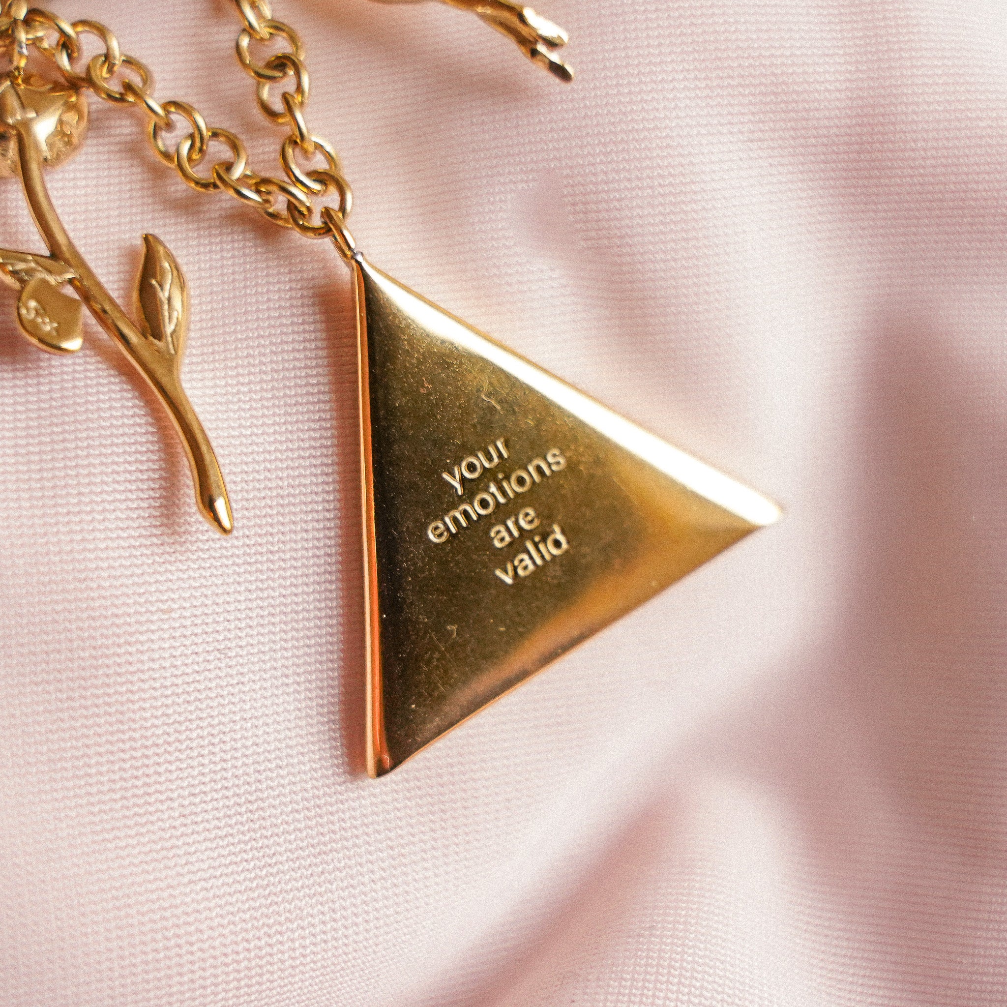 "You are Loved" Charm Necklace