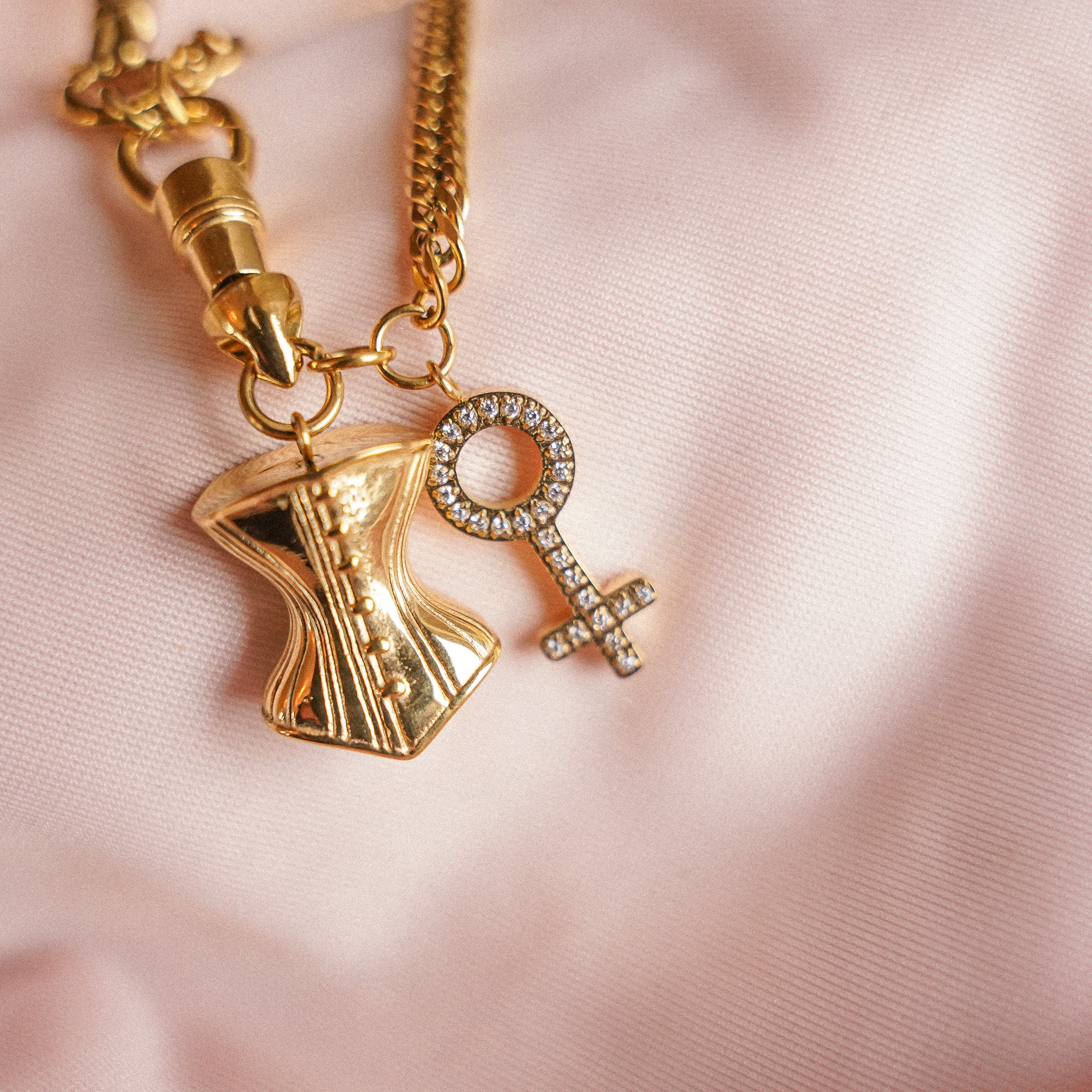 "I Said No" Charm Necklace