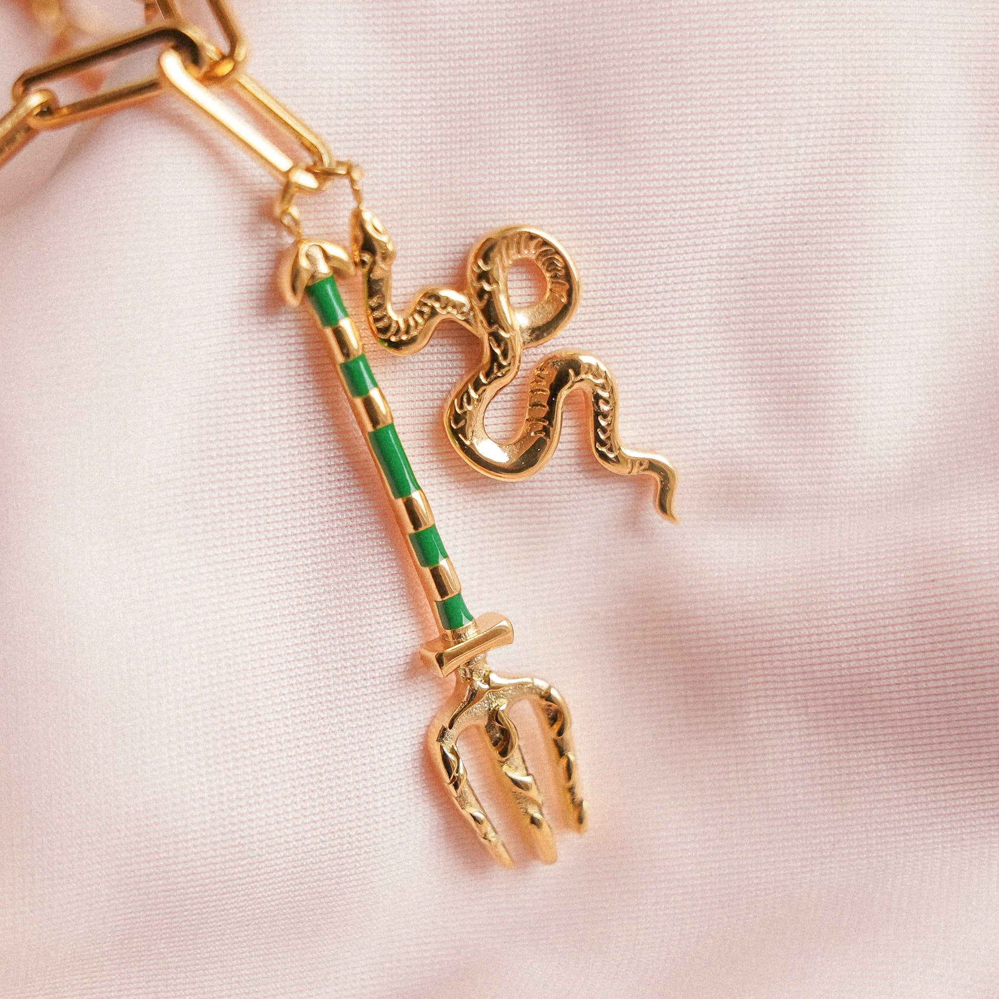 "Objectified" Trio Charm Necklace