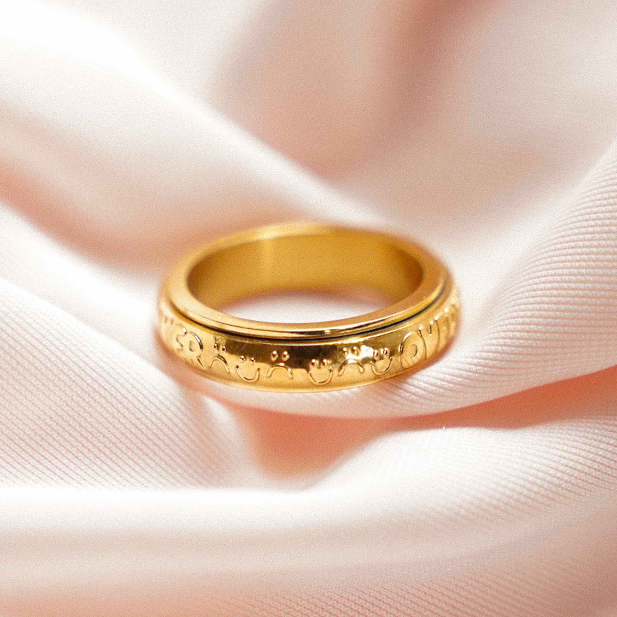 "Overthinker" Fidget Ring