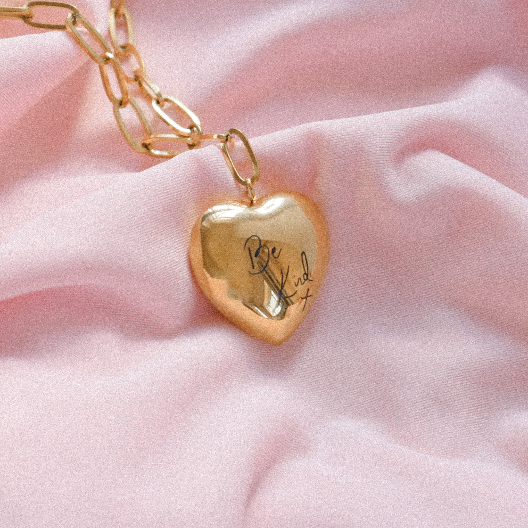 "Be Kind" Heart Necklace