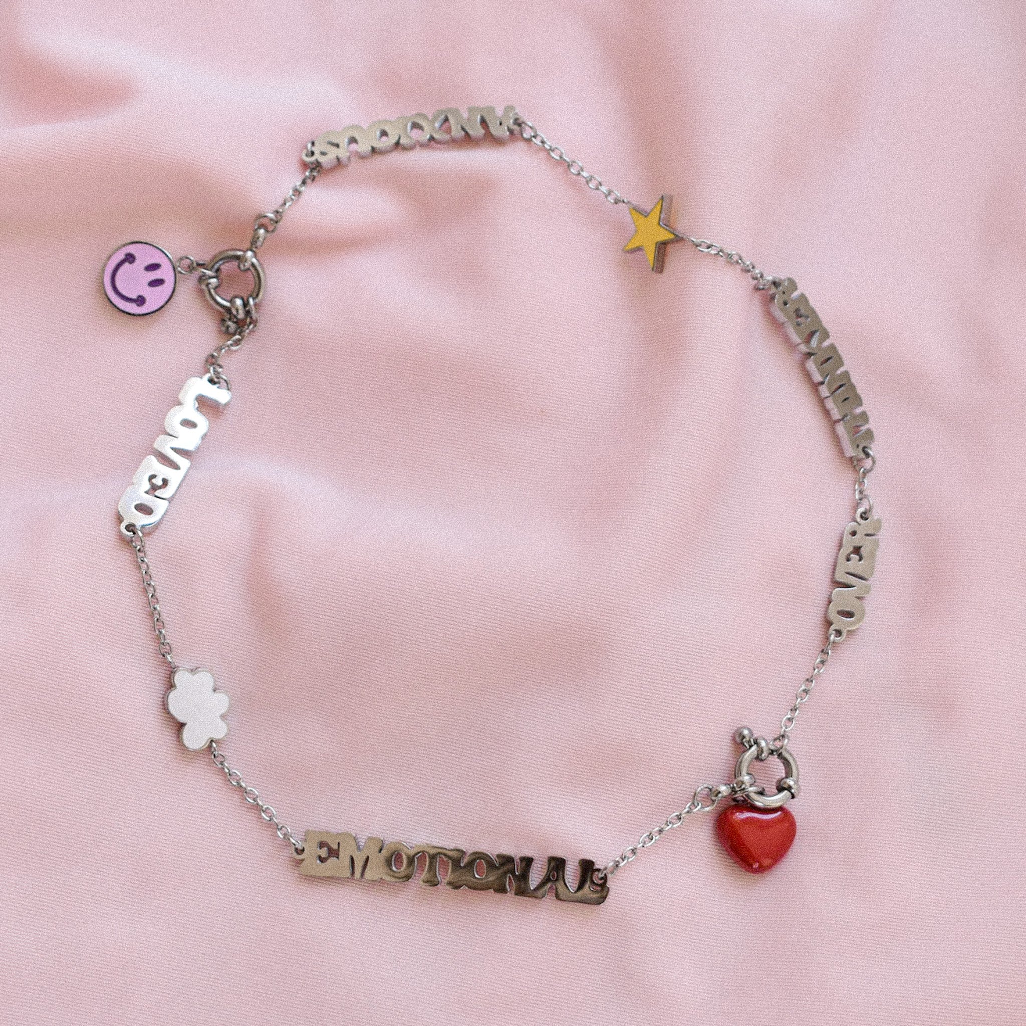 "Overthinker" Rotating Necklace