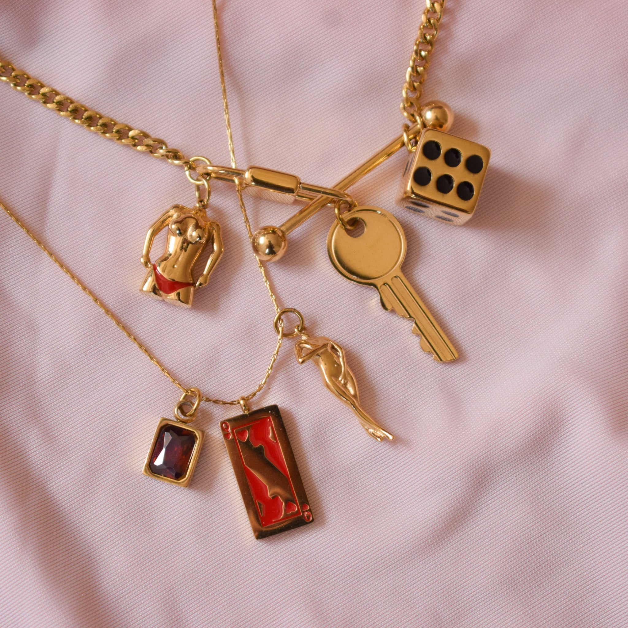 "High Roller" Necklace Stack