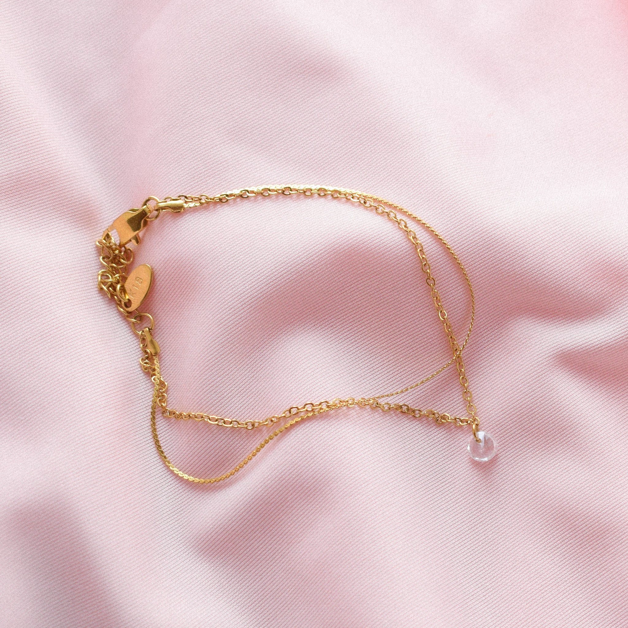 "Ola” Gemstone Delicate Bracelet