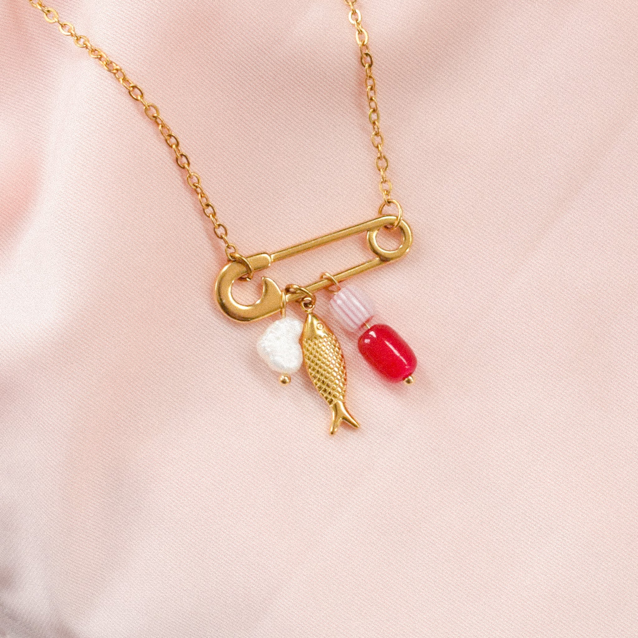 "Minnow" Paperclip Necklace