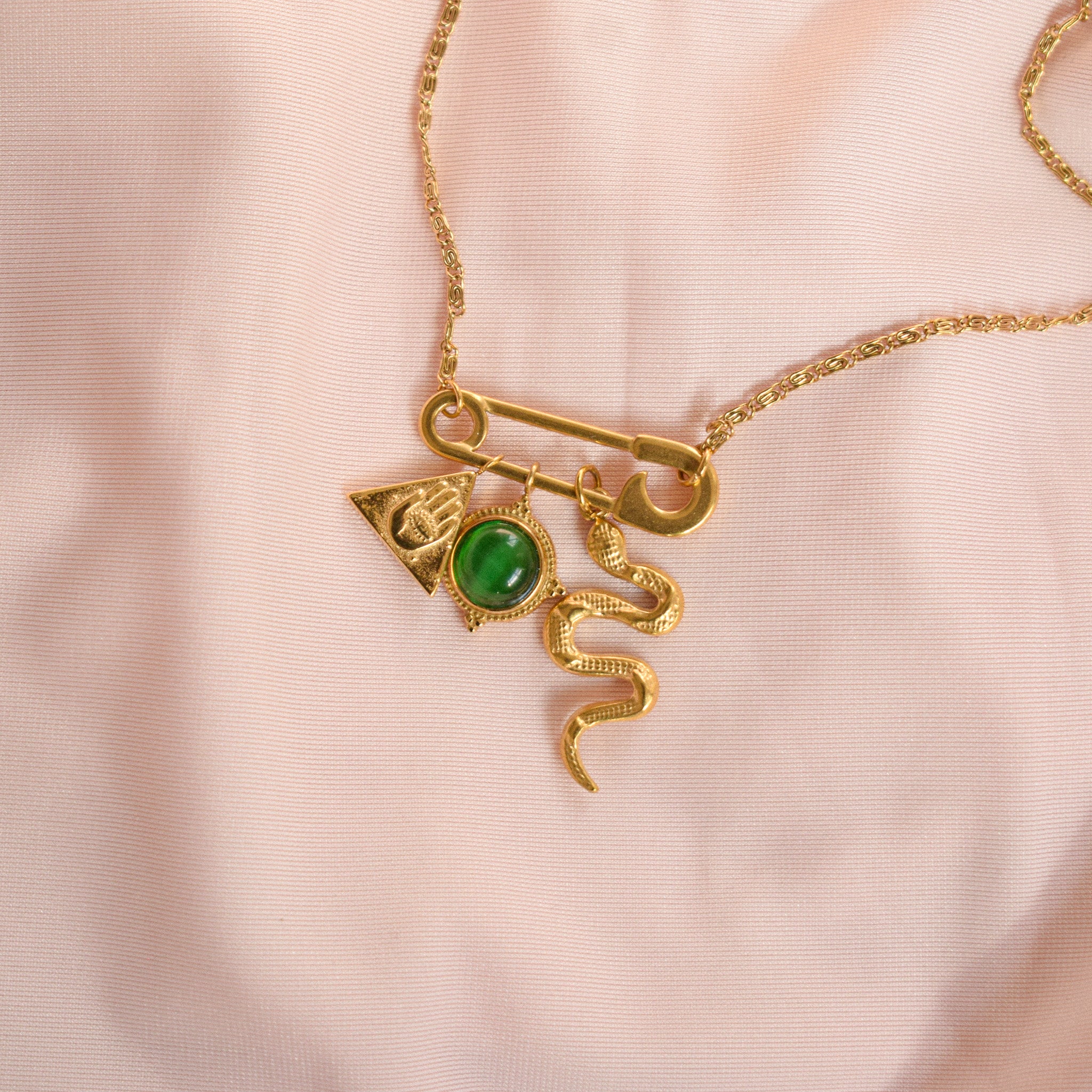 "Whisper" Paperclip Necklace