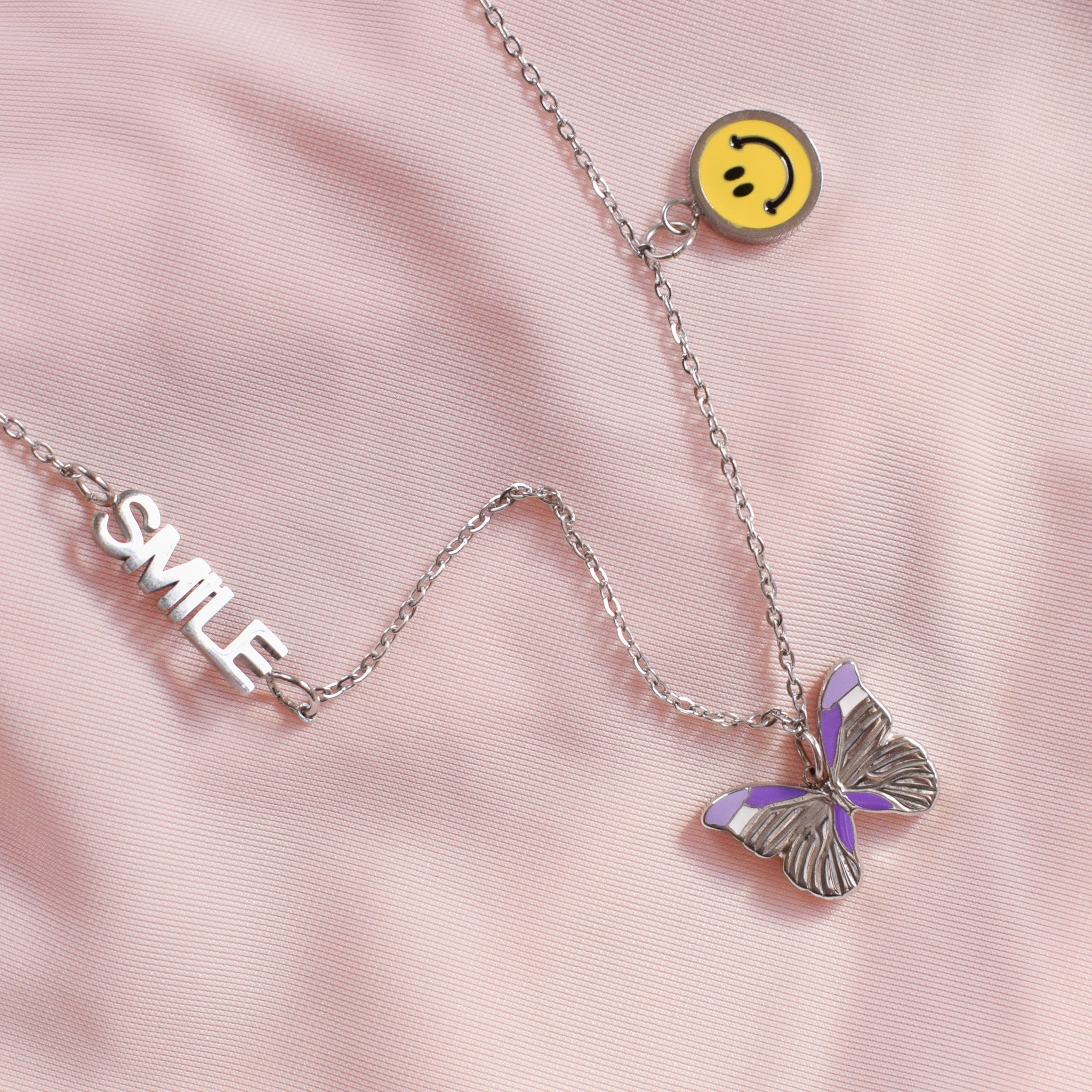 "Butterfly" Stacking Necklace
