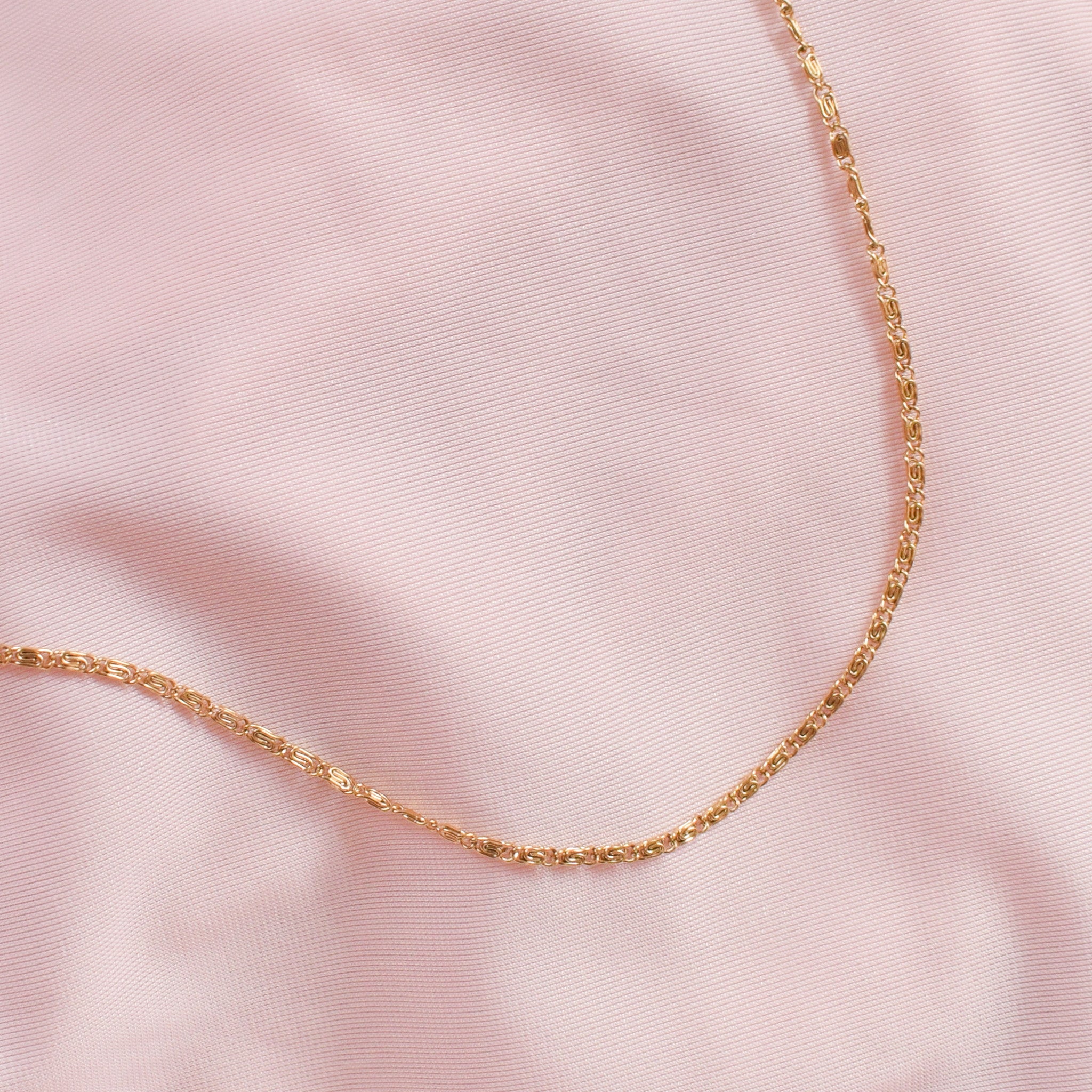 Gold Scroll Chain