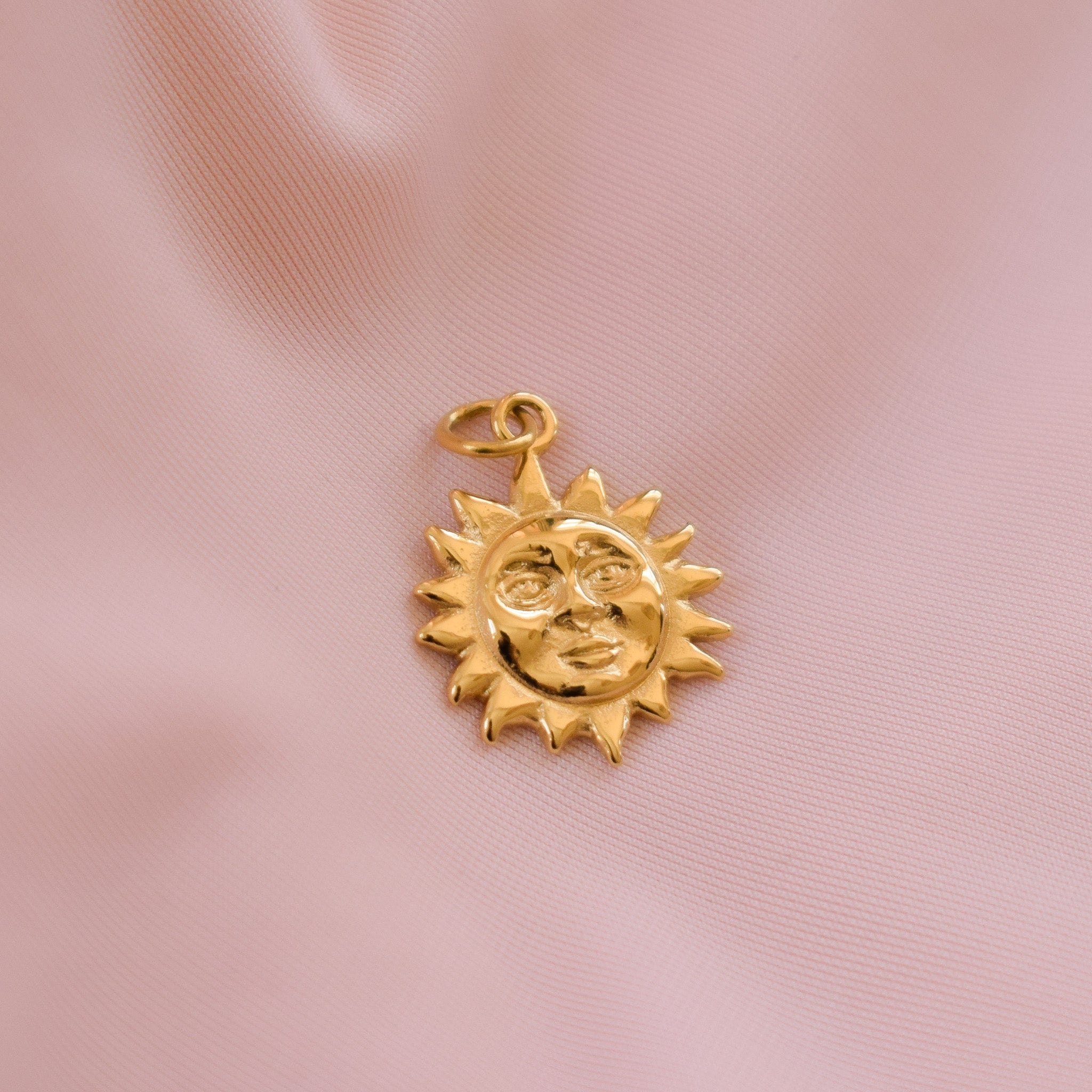 Sun Face Charm