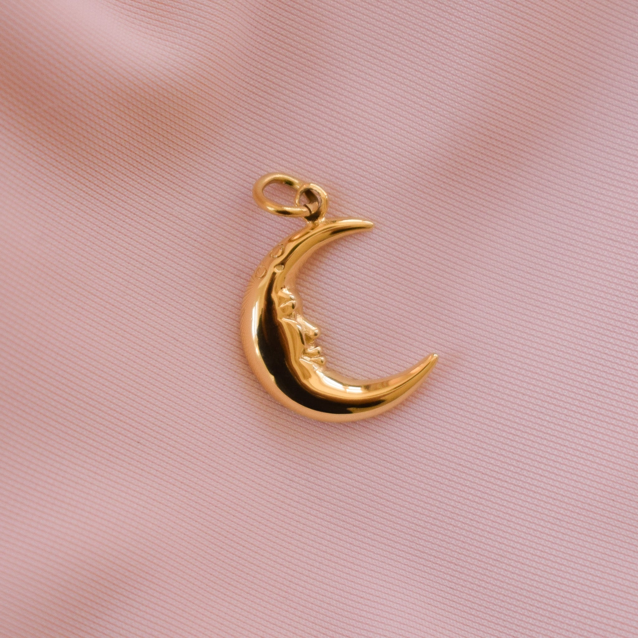 Moon Face Charm