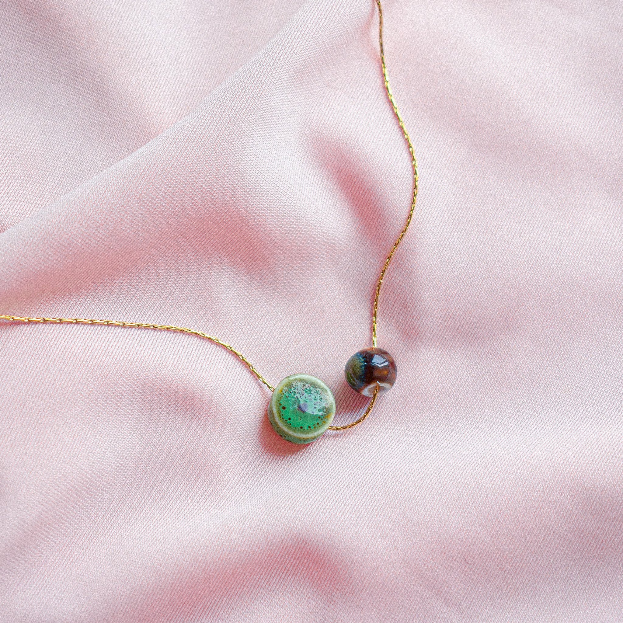 "Nadine" Stone Necklace