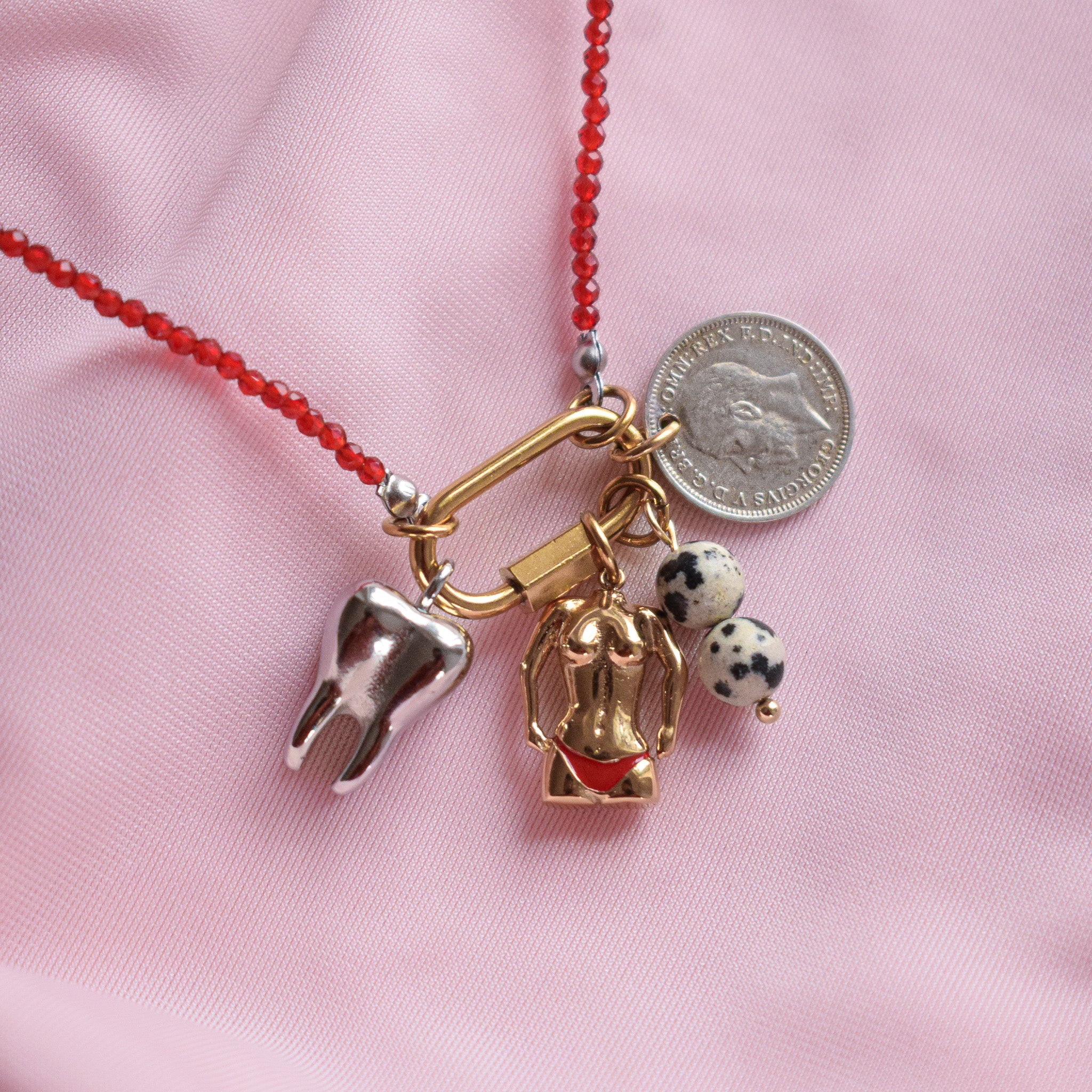 "Babushka" Adjustable Charm Necklace