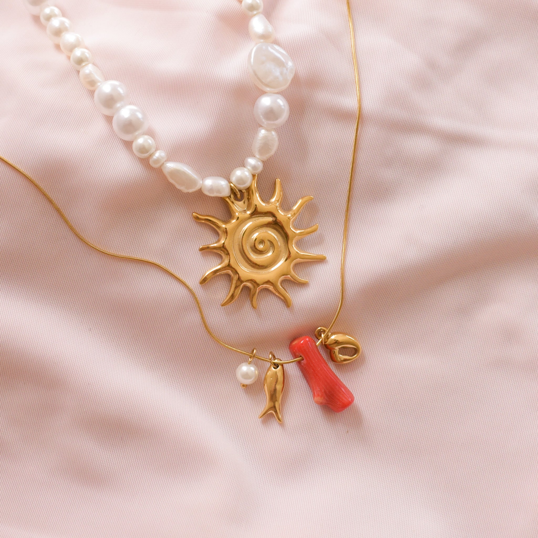 "Salty" Necklace Stack