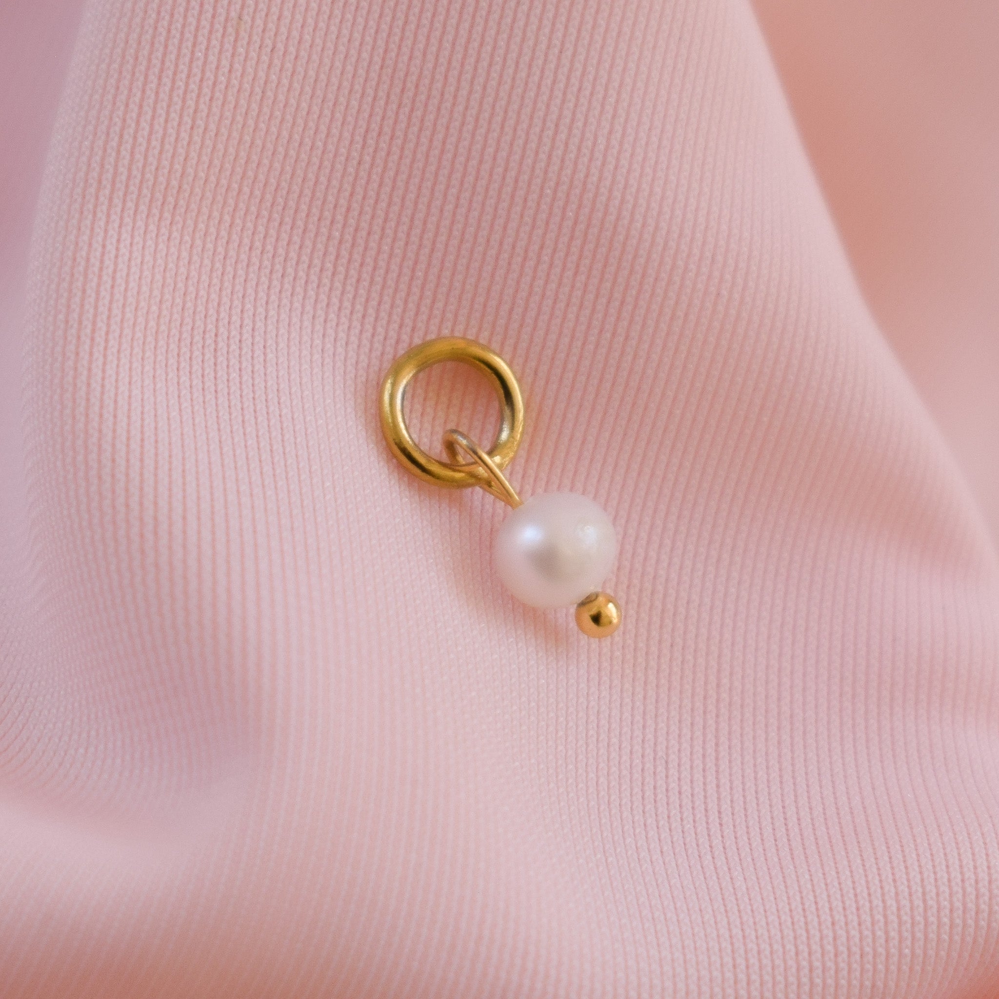 Tiny Pearl Charm