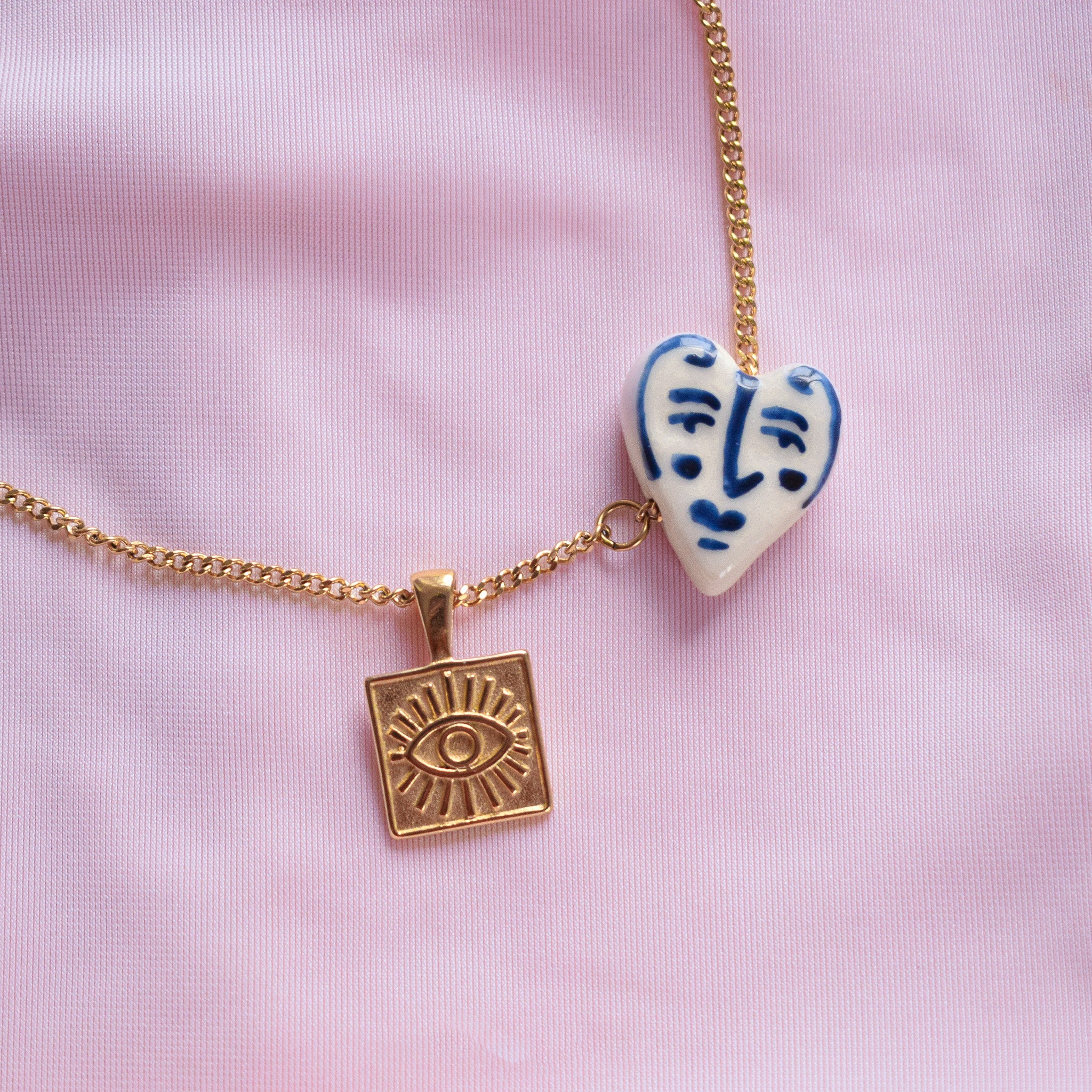 "Geraldine" Seeing Eye Necklace