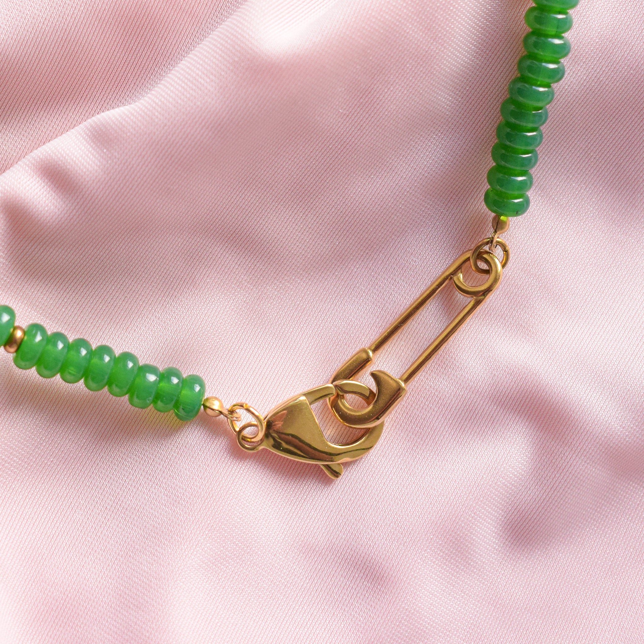 “Selma” Paperclip Clasp Necklace