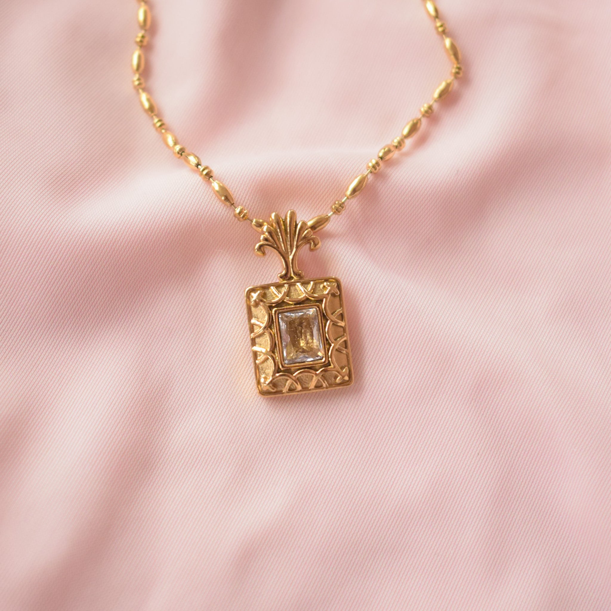 "Lucie" Filigree Necklace