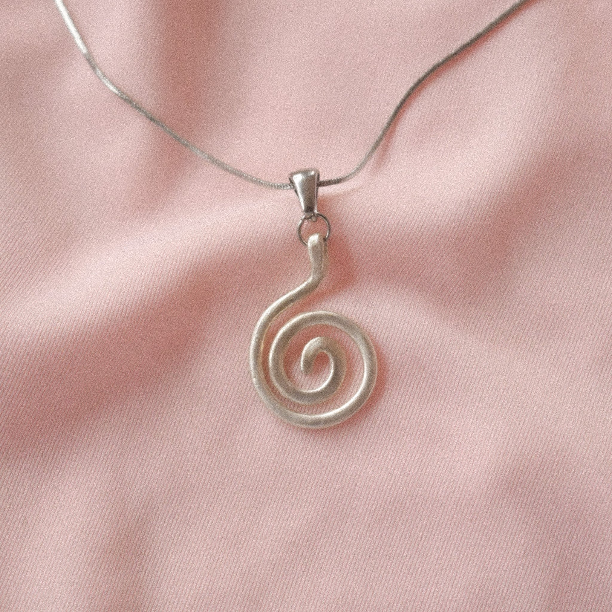 "Bellatrix" Spiral Necklace