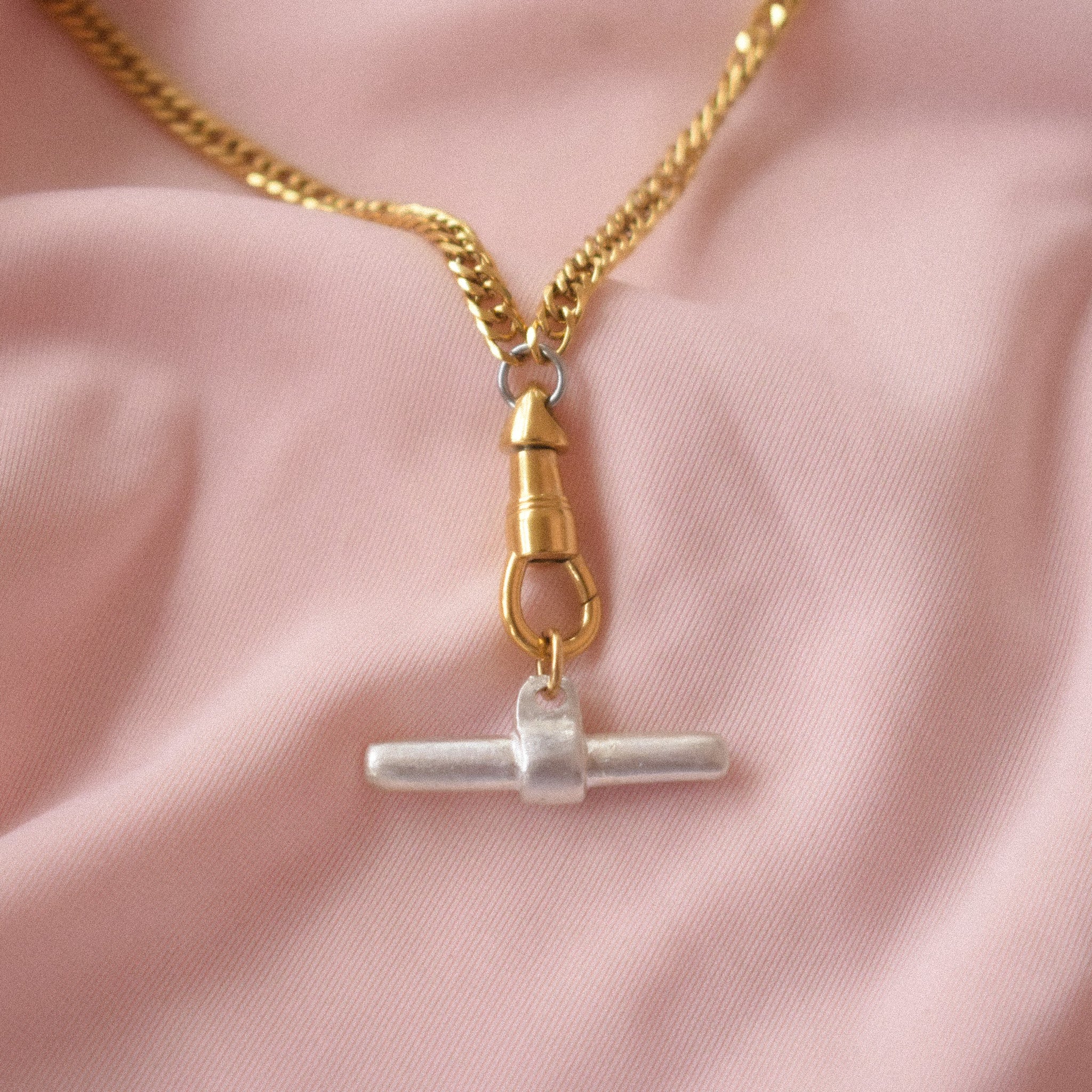 "Petra" T Bar Necklace