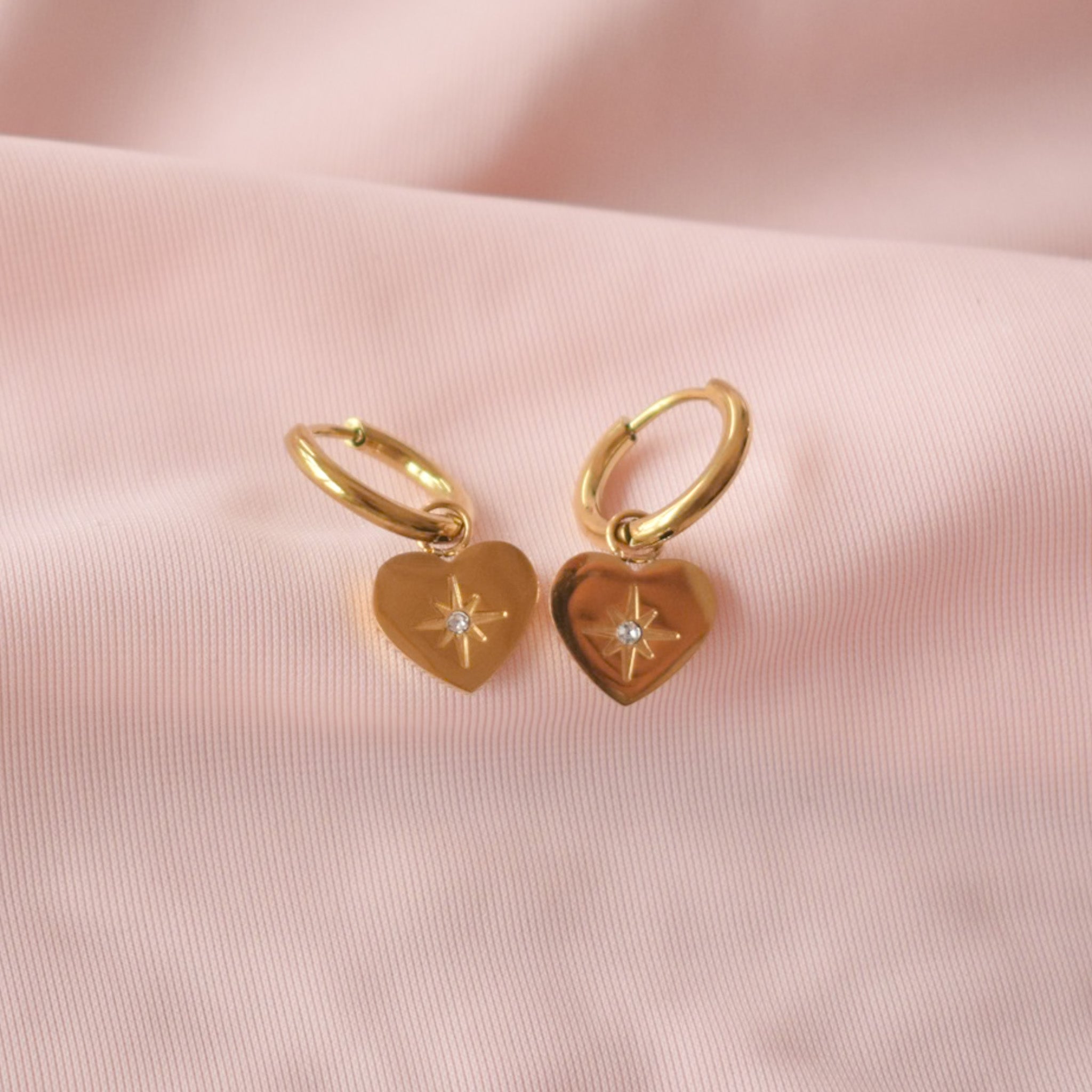“Darling” Heart Earrings