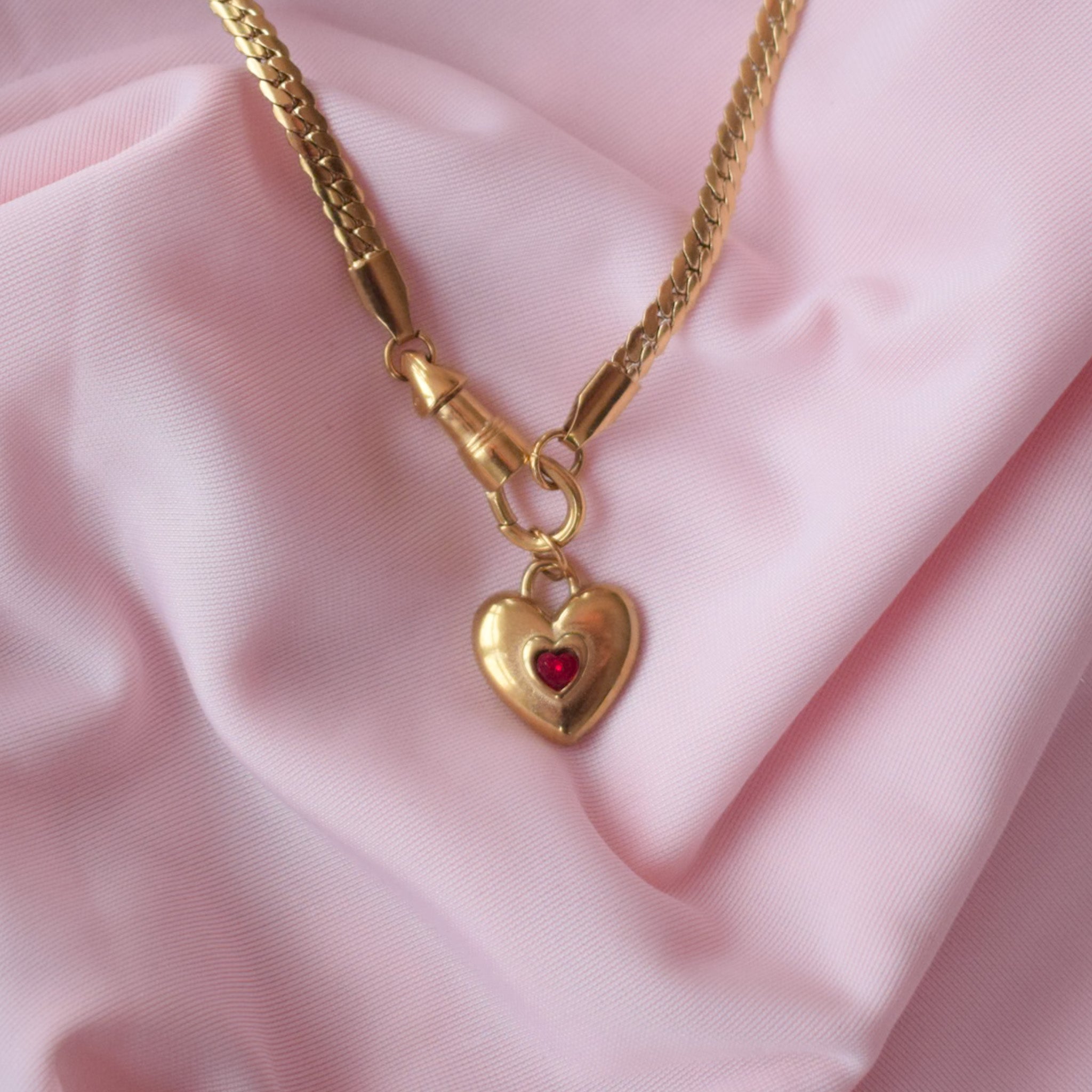 "Alyssia" Adjustable Heart Necklace