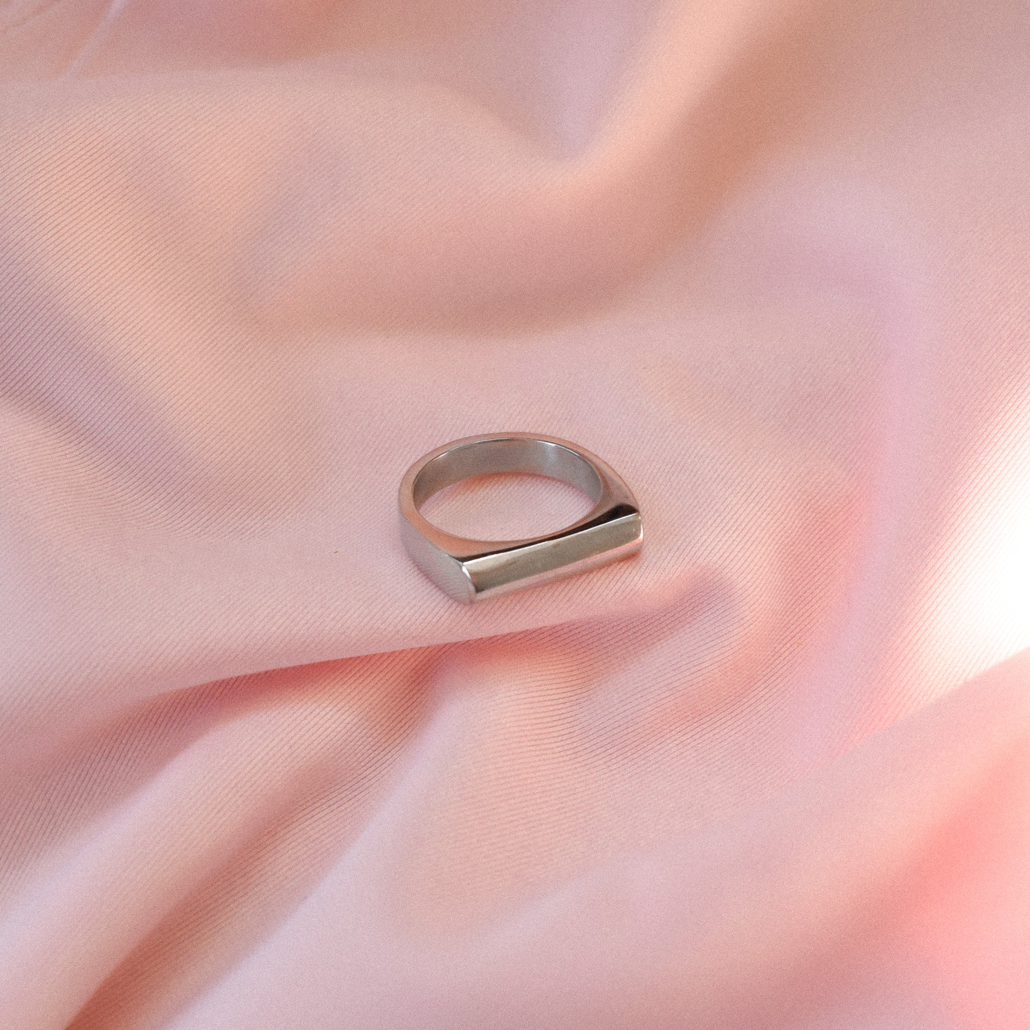 "Signal" Silver Ring
