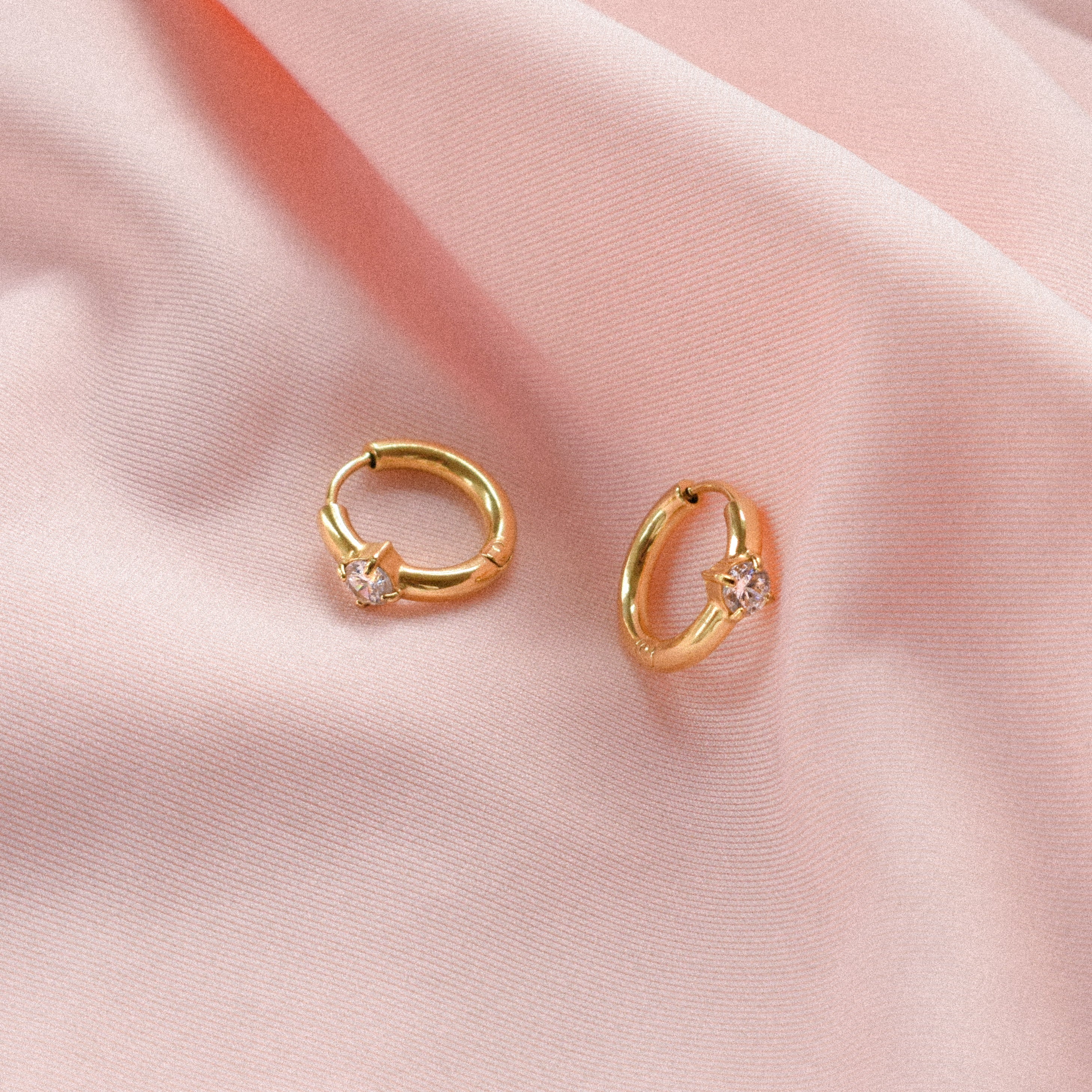 “Bria” Huggie Earrings