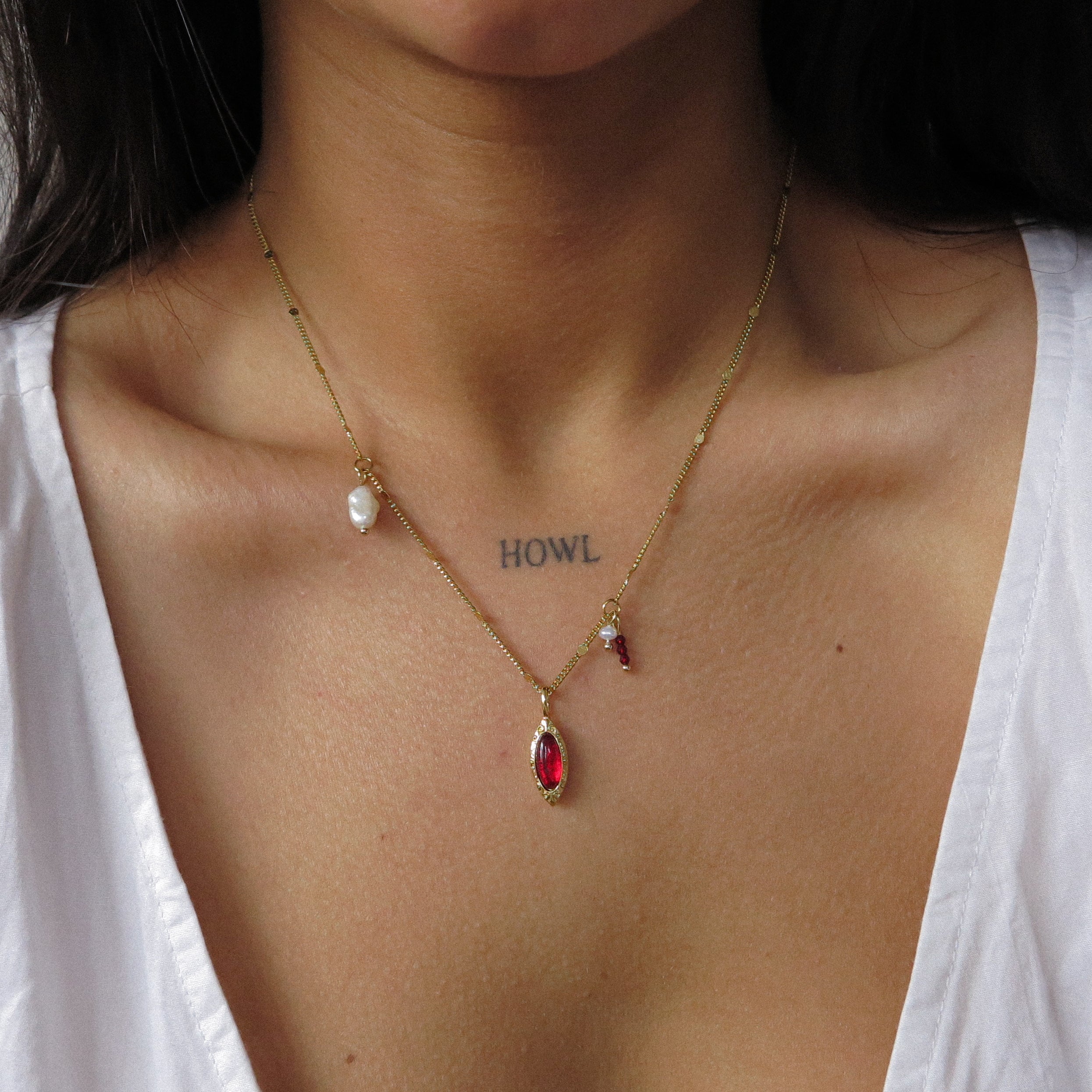 "Simran" Staggered Necklace