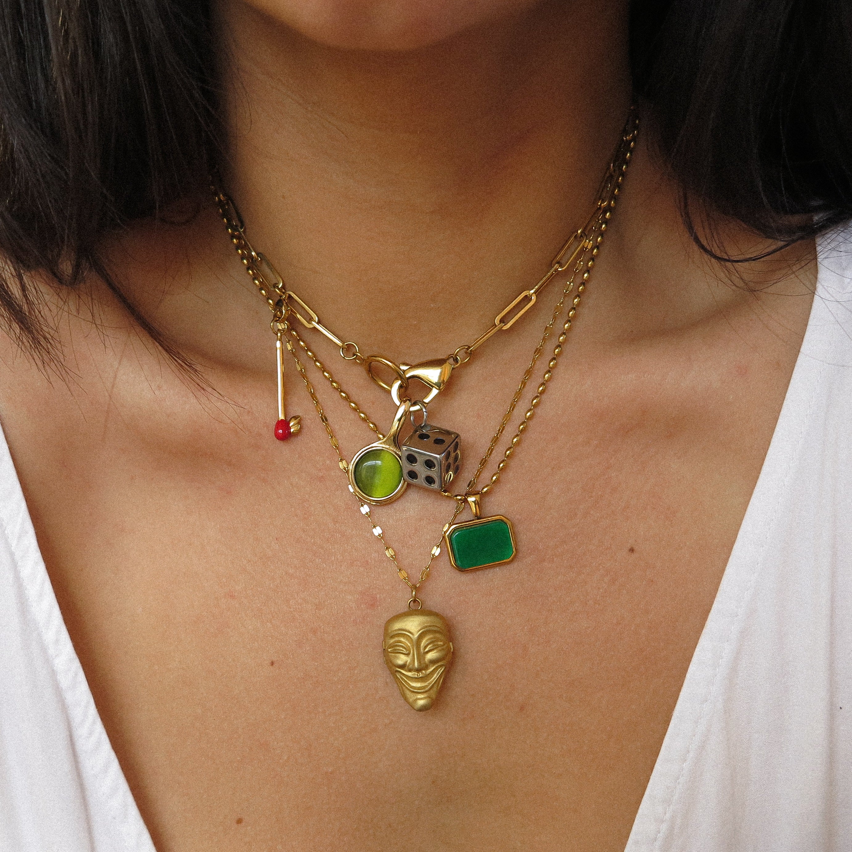“Mel” Lobster Clasp Necklace