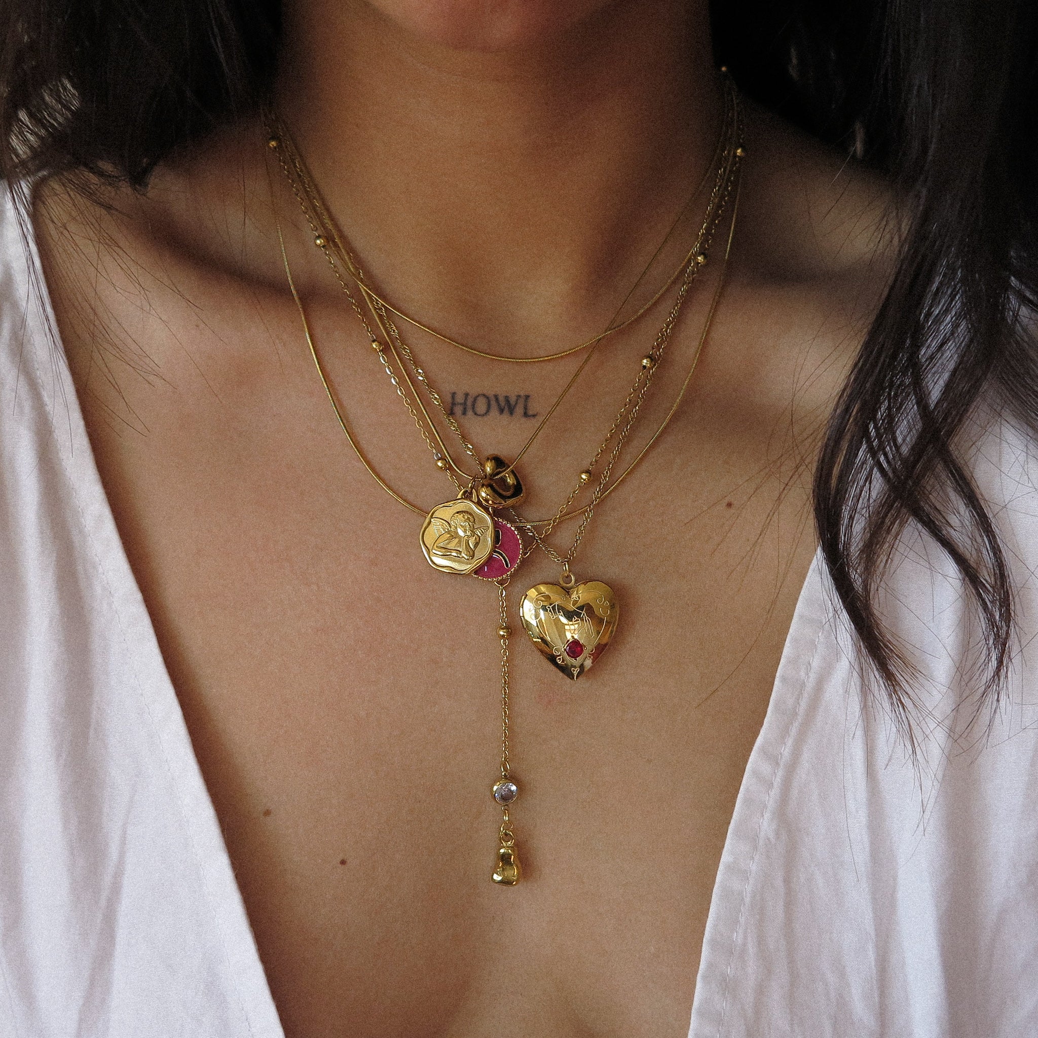 Bubble Heart Charm