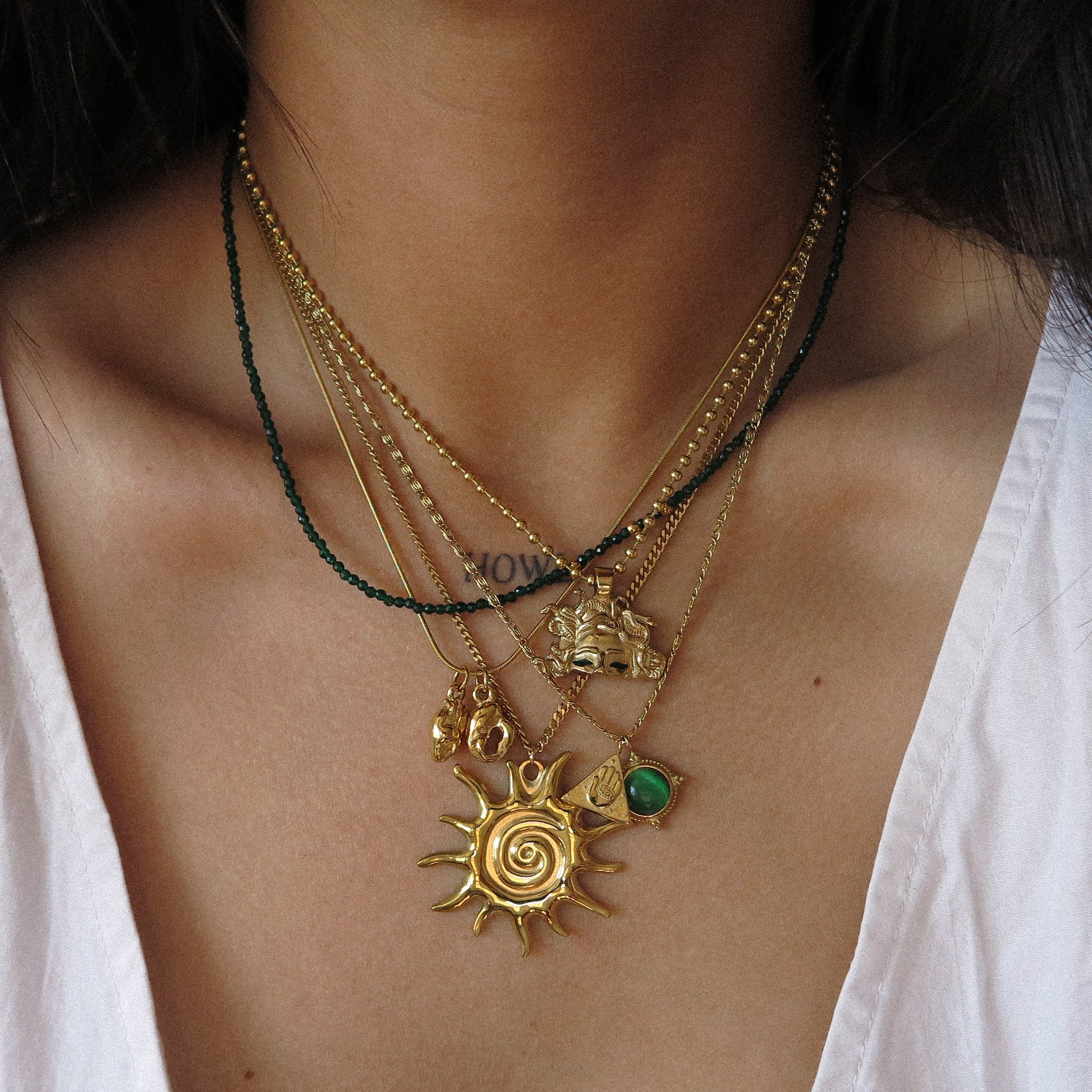 Gold Ball Chain