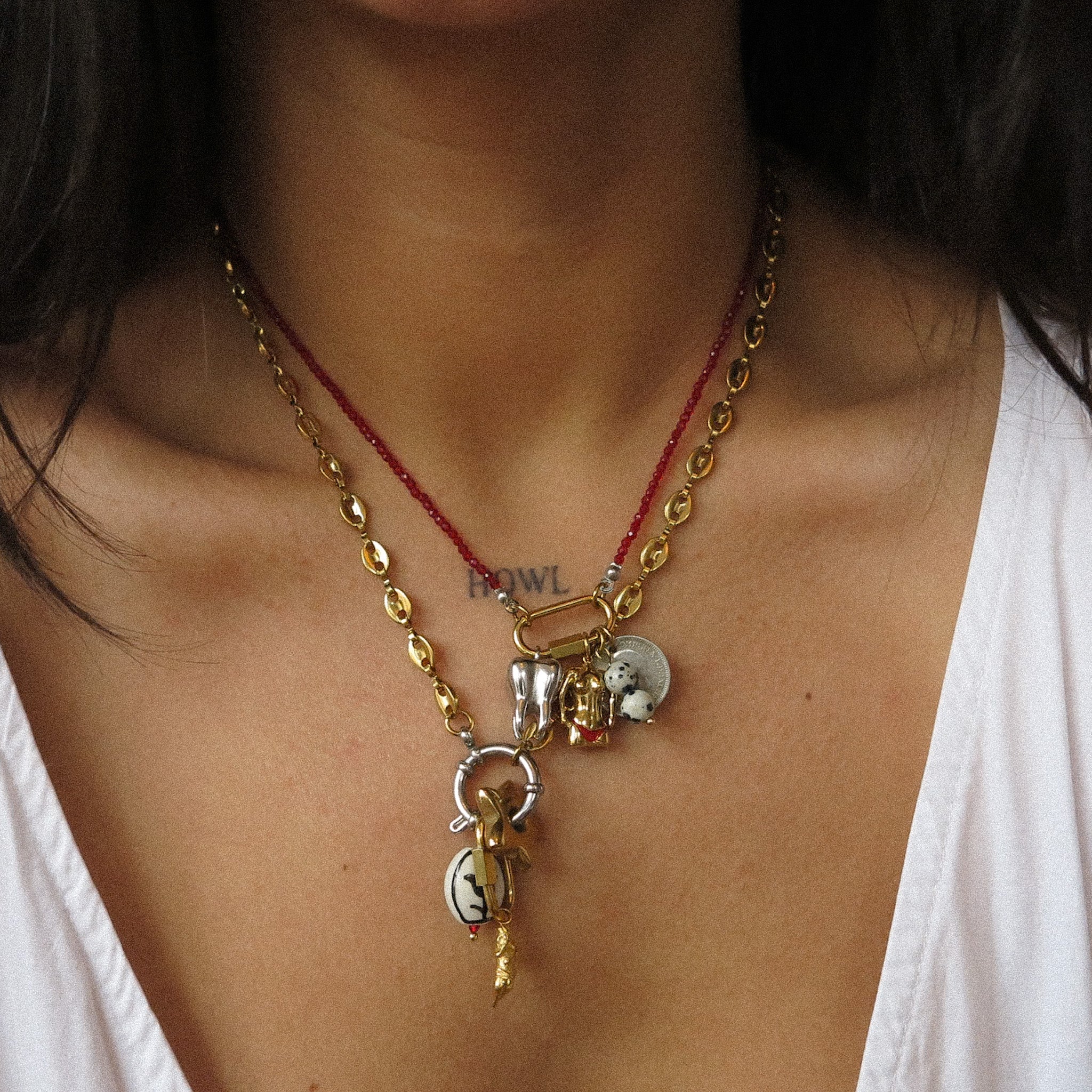 "Babushka" Adjustable Charm Necklace