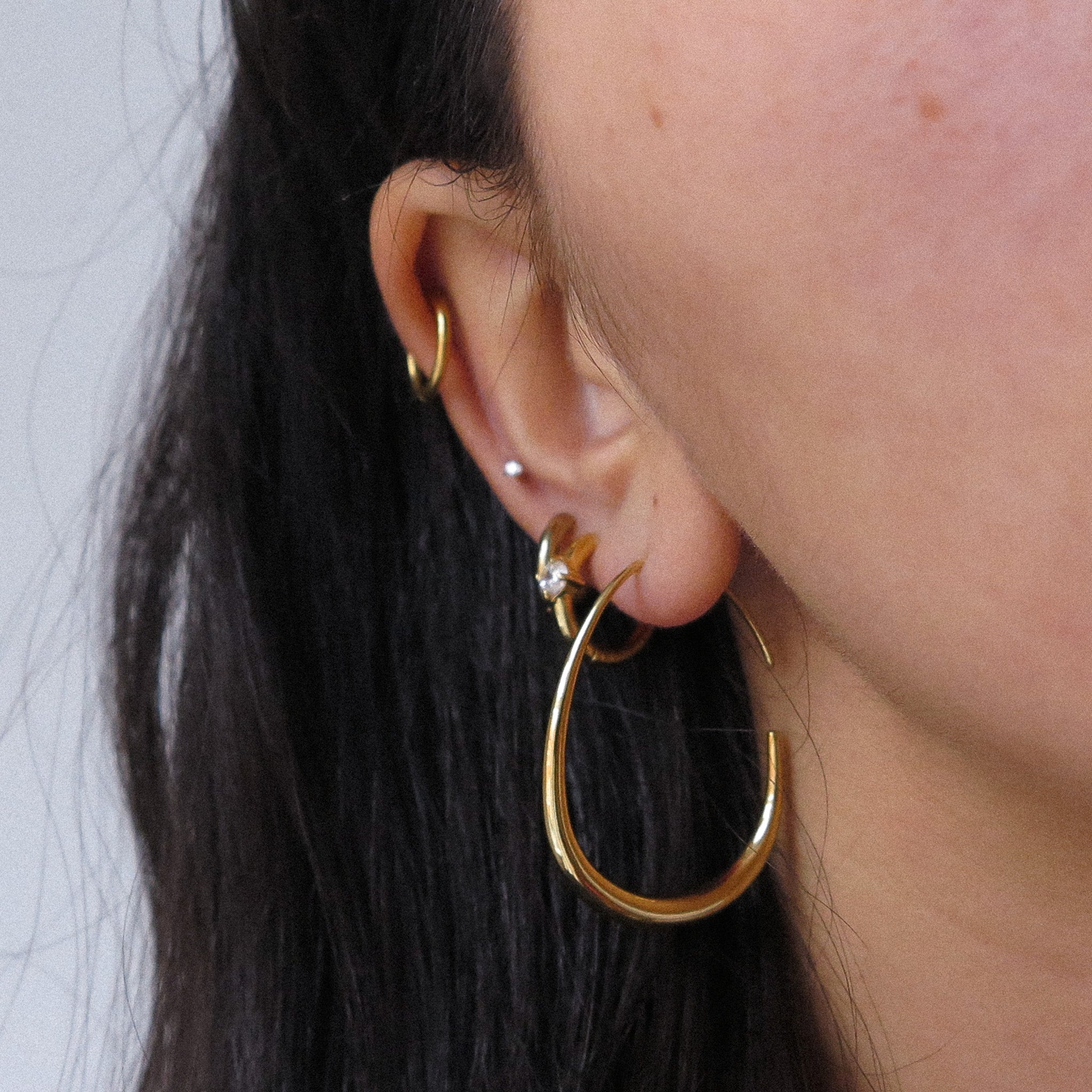 “Naya” Hoop Earrings
