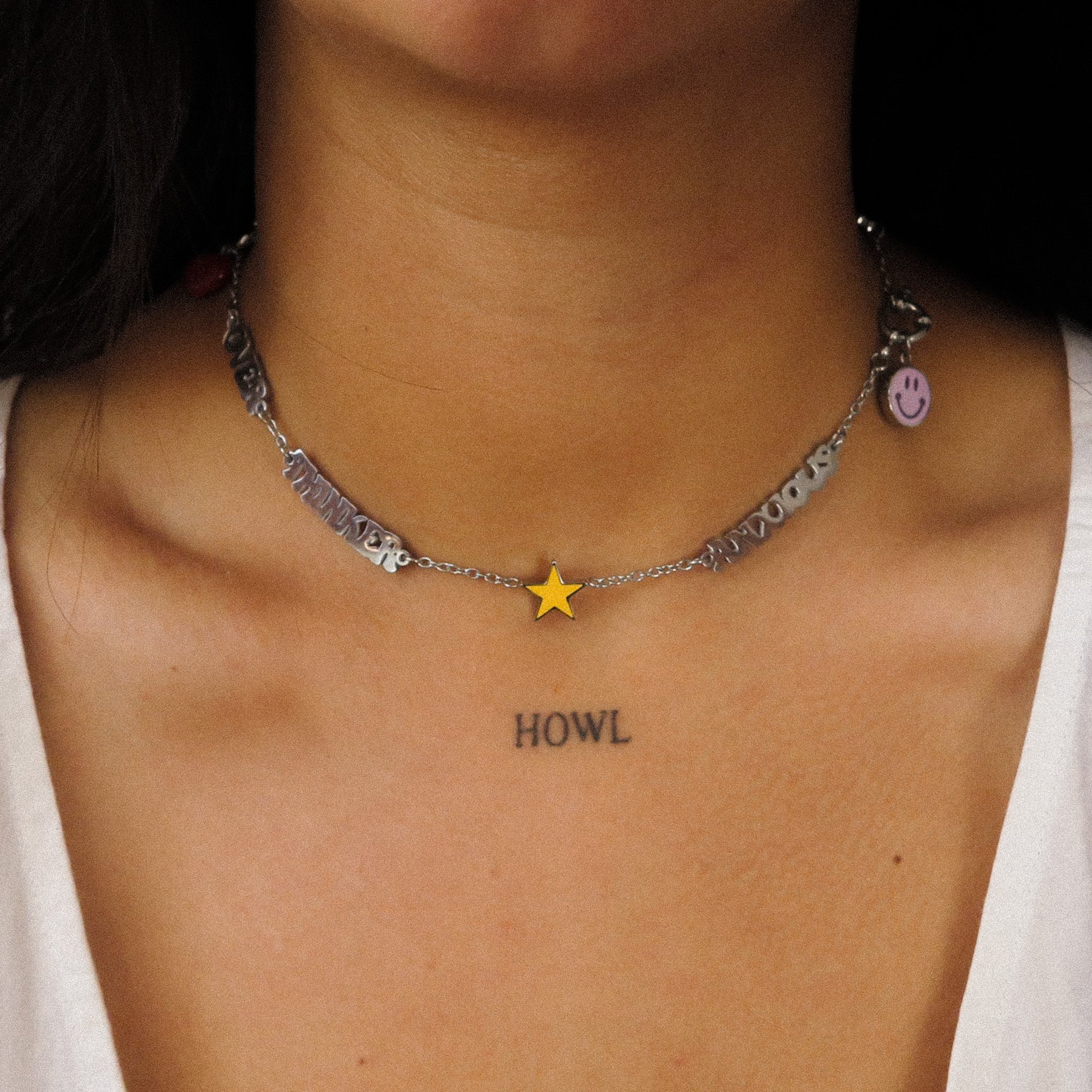 "Overthinker" Rotating Necklace