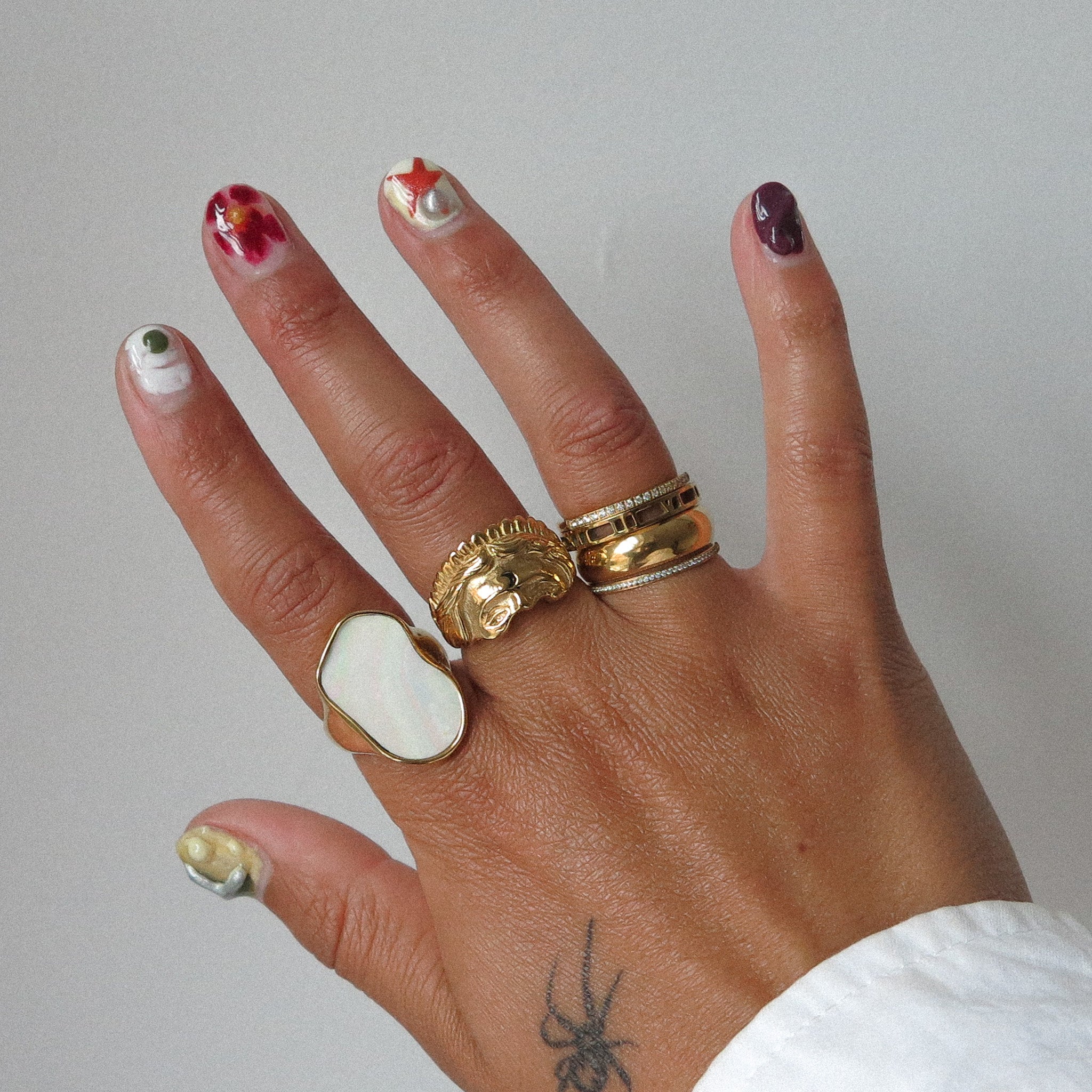 “Leannie” Roman Numeral Ring