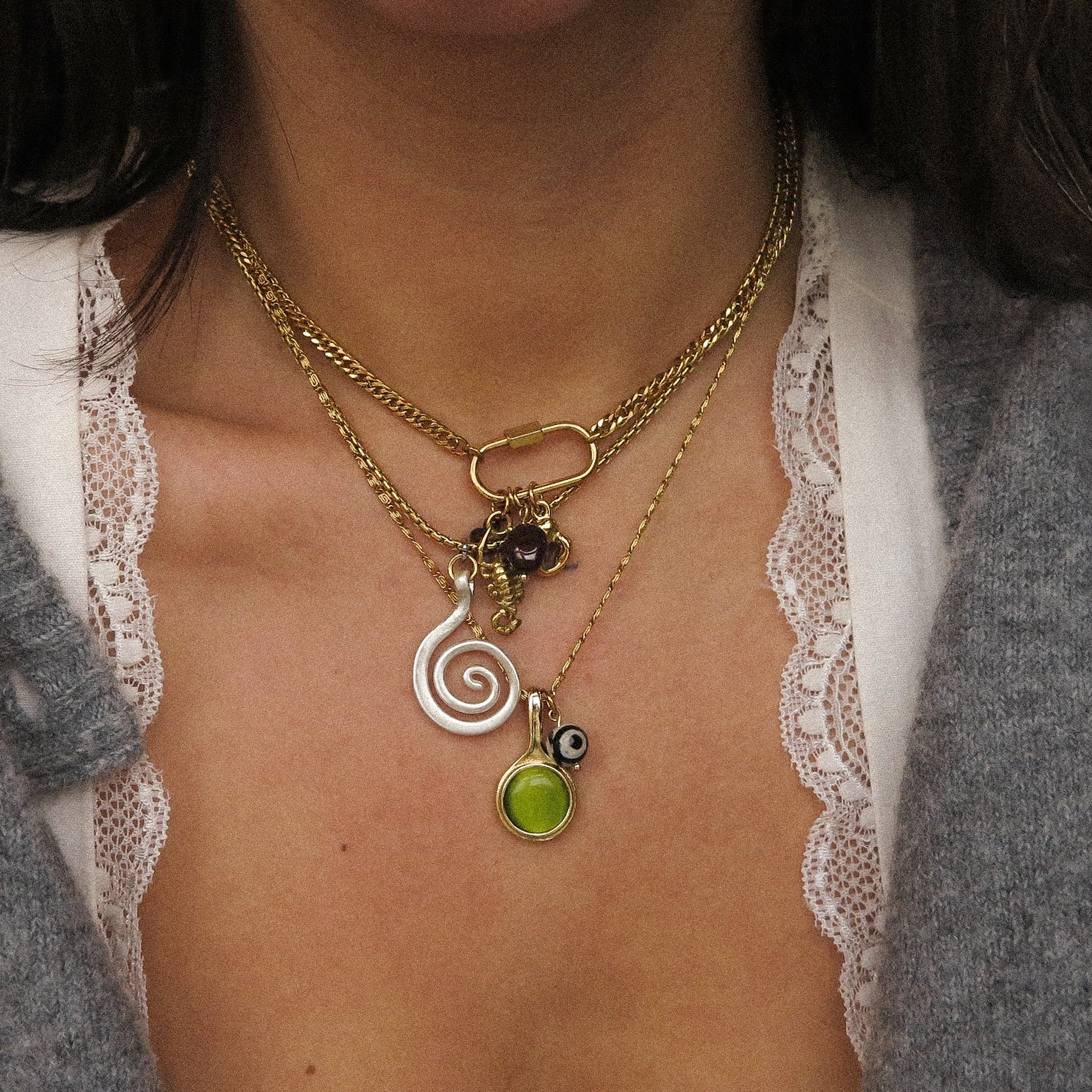 "Nix" Adjustable Scorpion Necklace