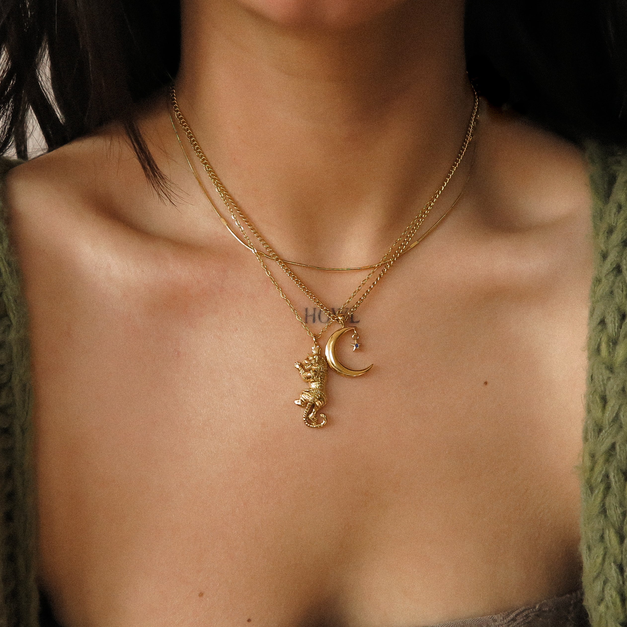 "Back Up" Necklace Stack