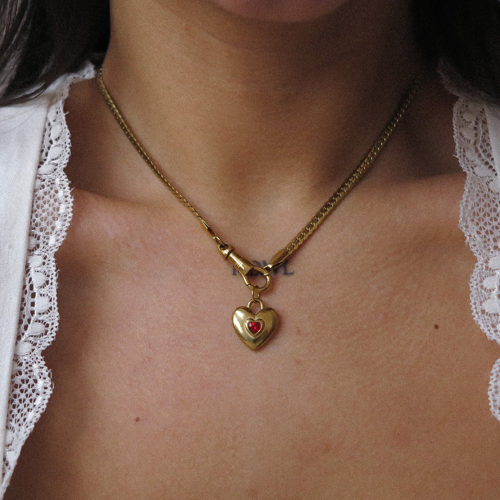 "Alyssia" Adjustable Heart Necklace