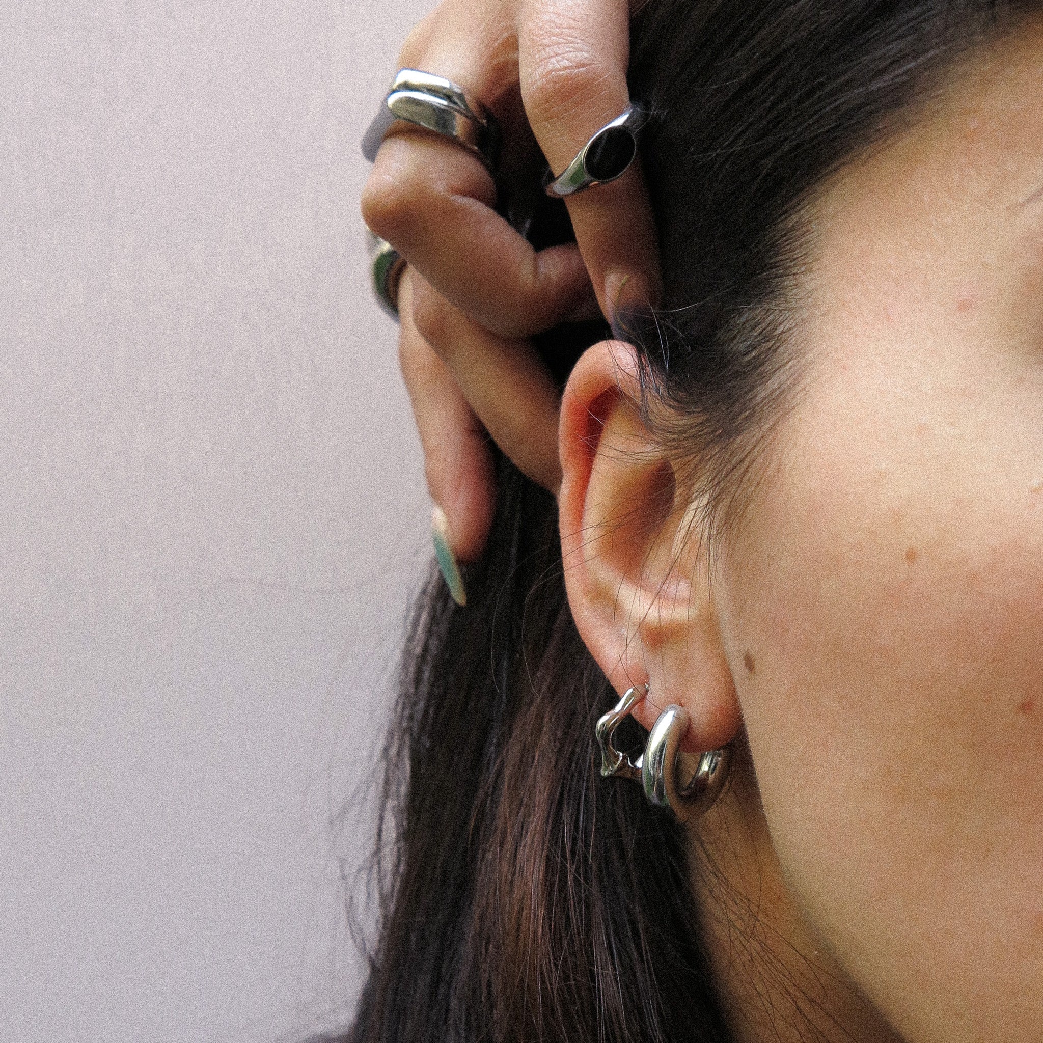 "Alia" Molten Earrings