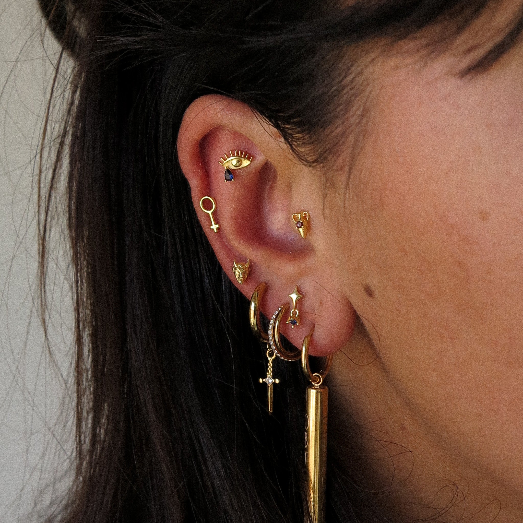“She Devil” Tiny Earring