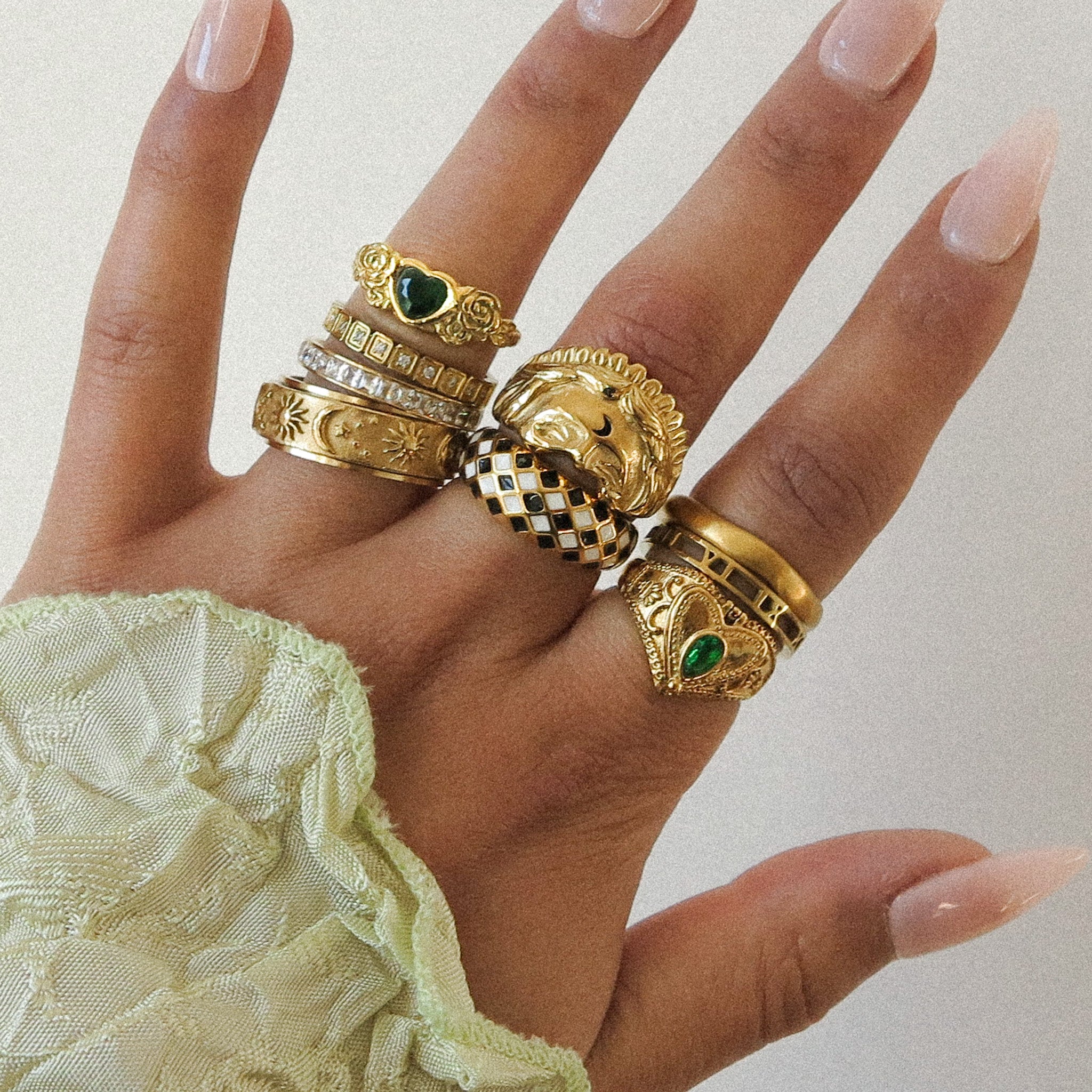 "Rebecca" Poison Heart Ring