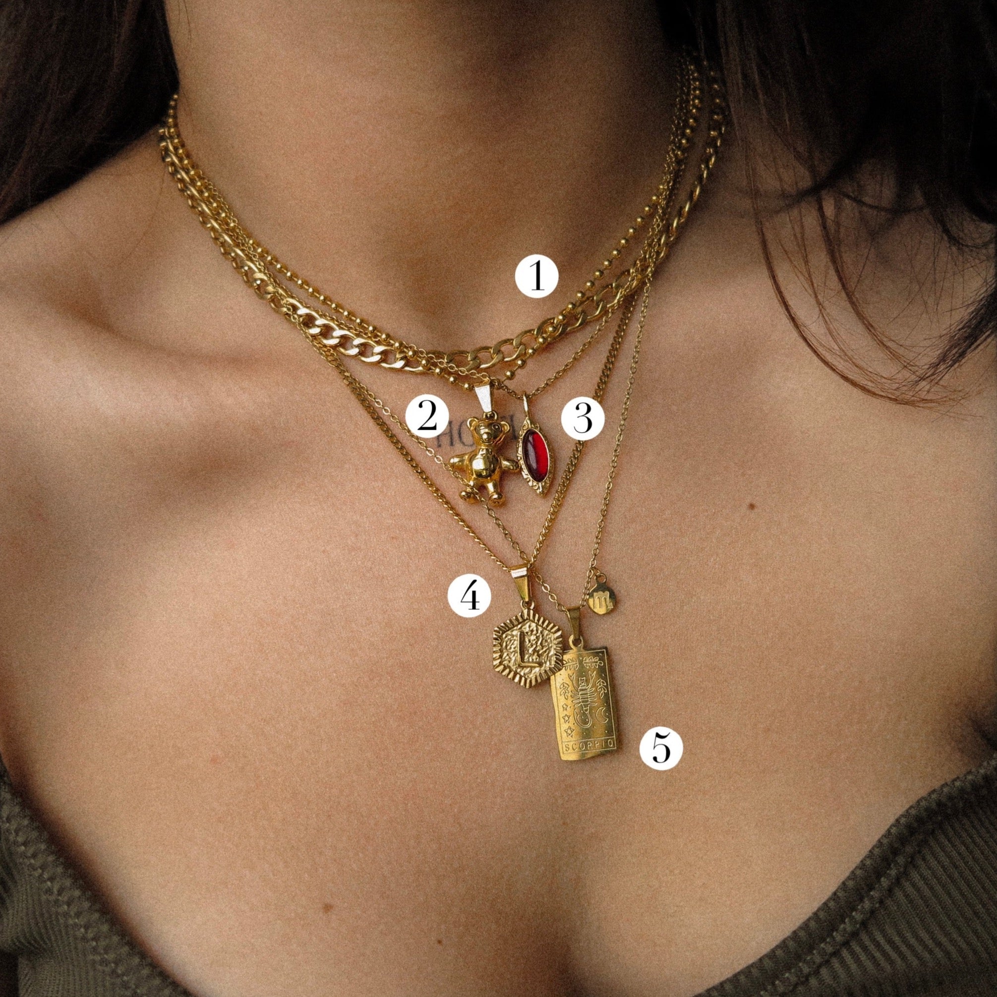 “Maryanne” Chain Necklace