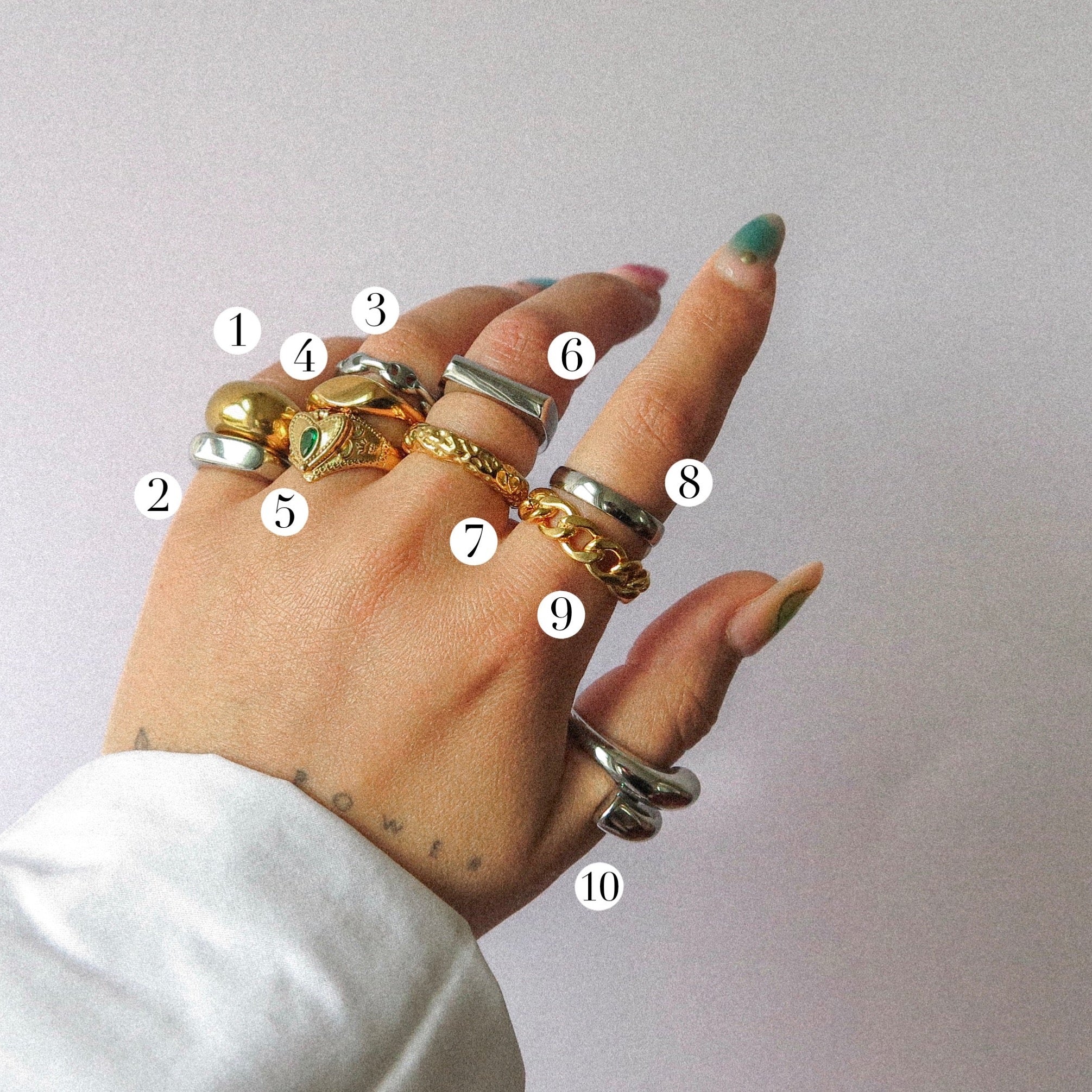“Oleta” Chain Ring