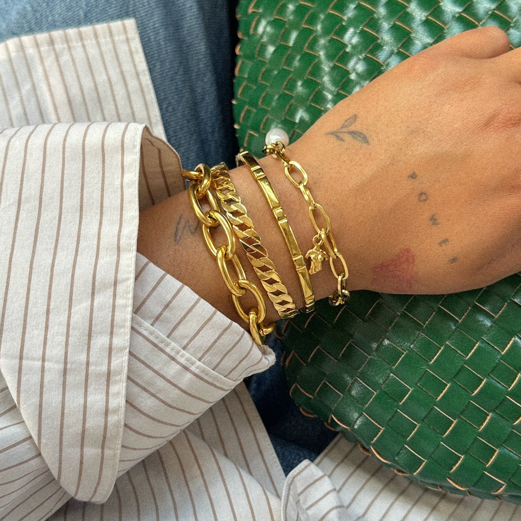“Meredith" Adjustable Chain Bangle