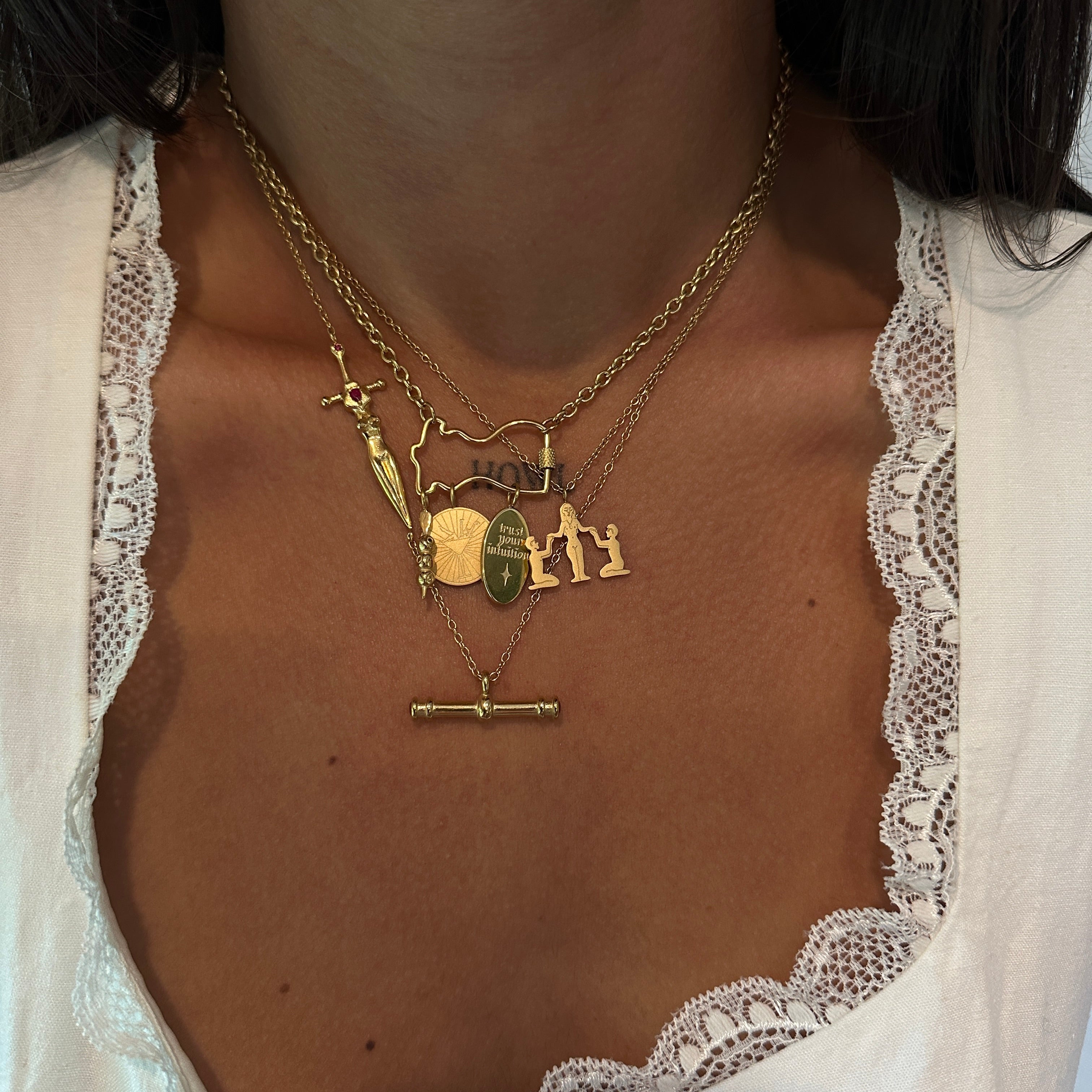 "Intuition" Charm Necklace (Preorder)