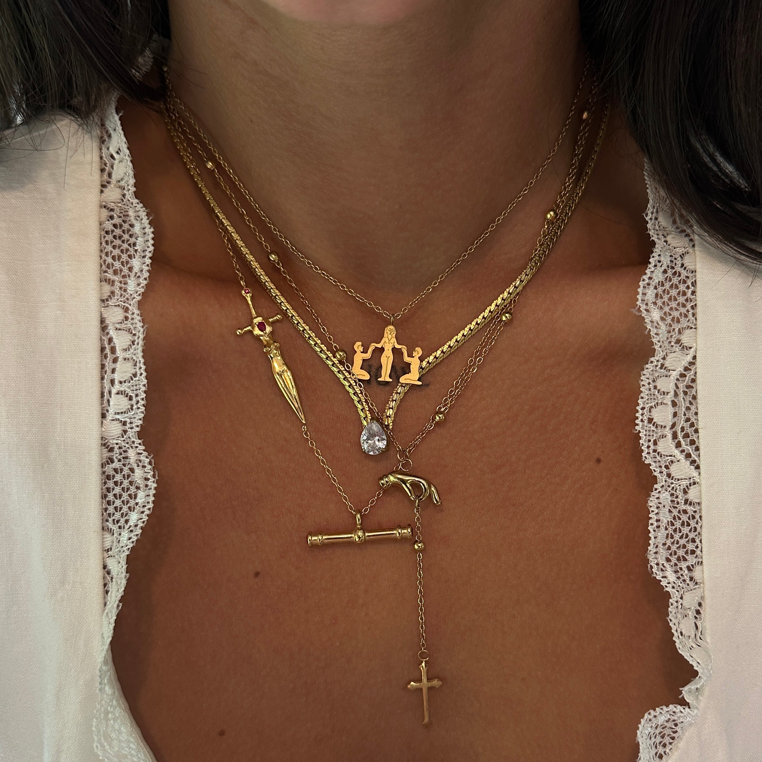 "Divine" Dagger Necklace (Preorder)