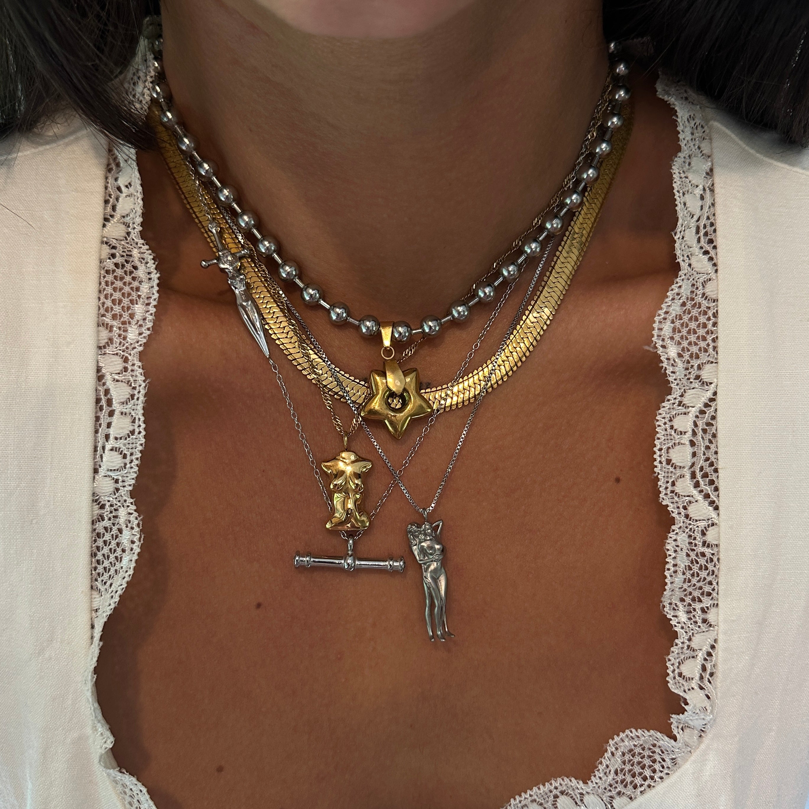 "Divine" Dagger Necklace (Preorder)