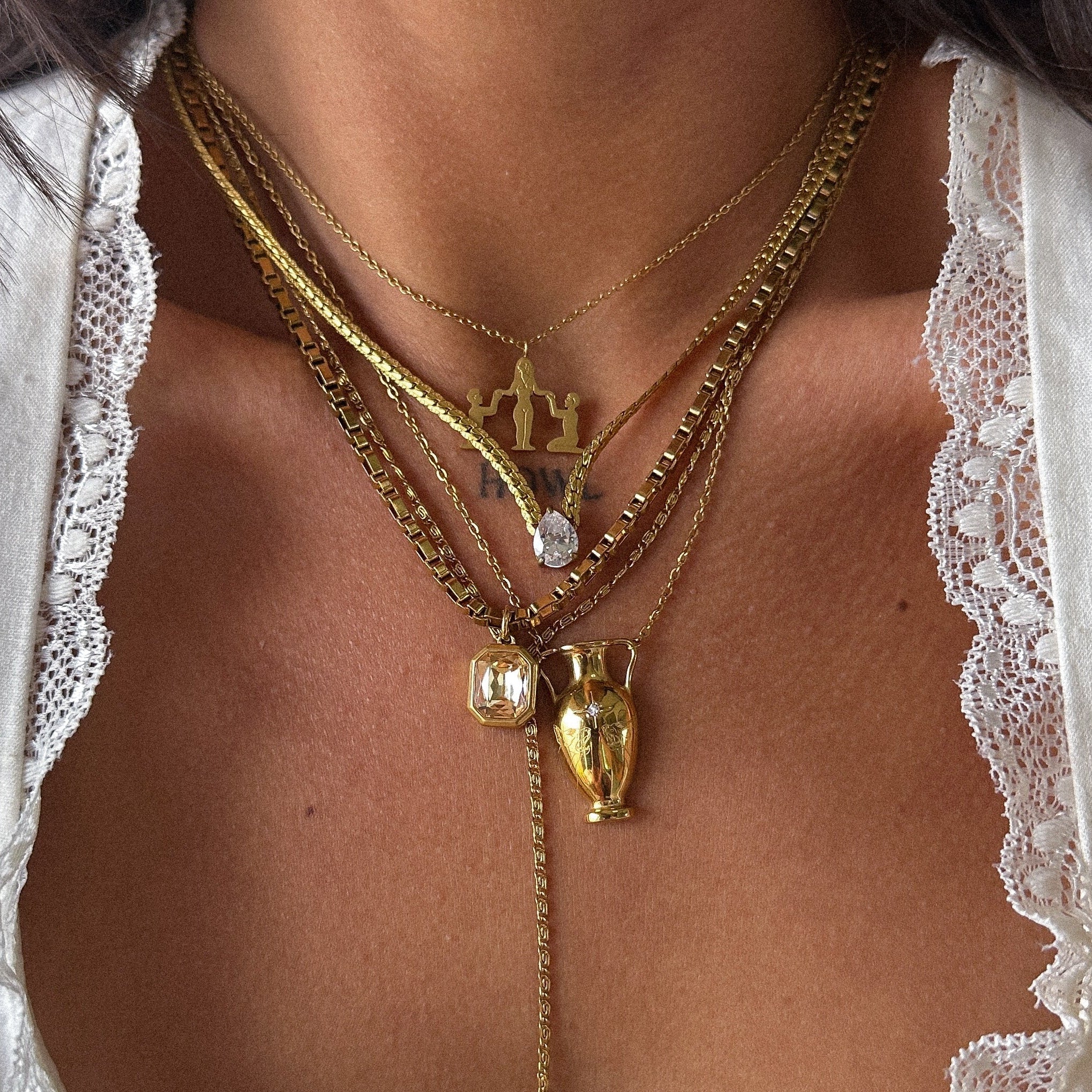"Beauty" Gemstone Necklace (Preorder)