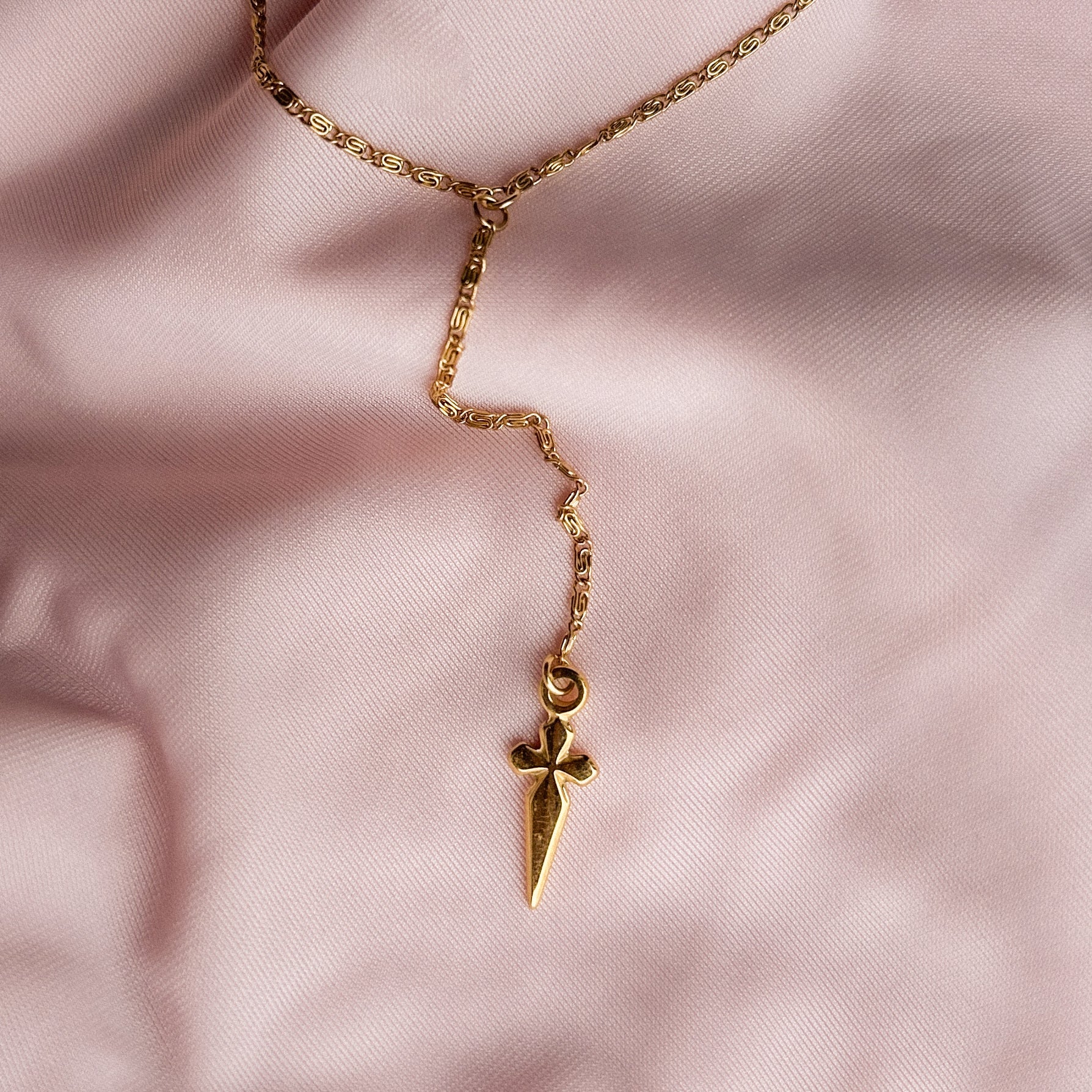 "Grace" Lariat Necklace (Preorder)